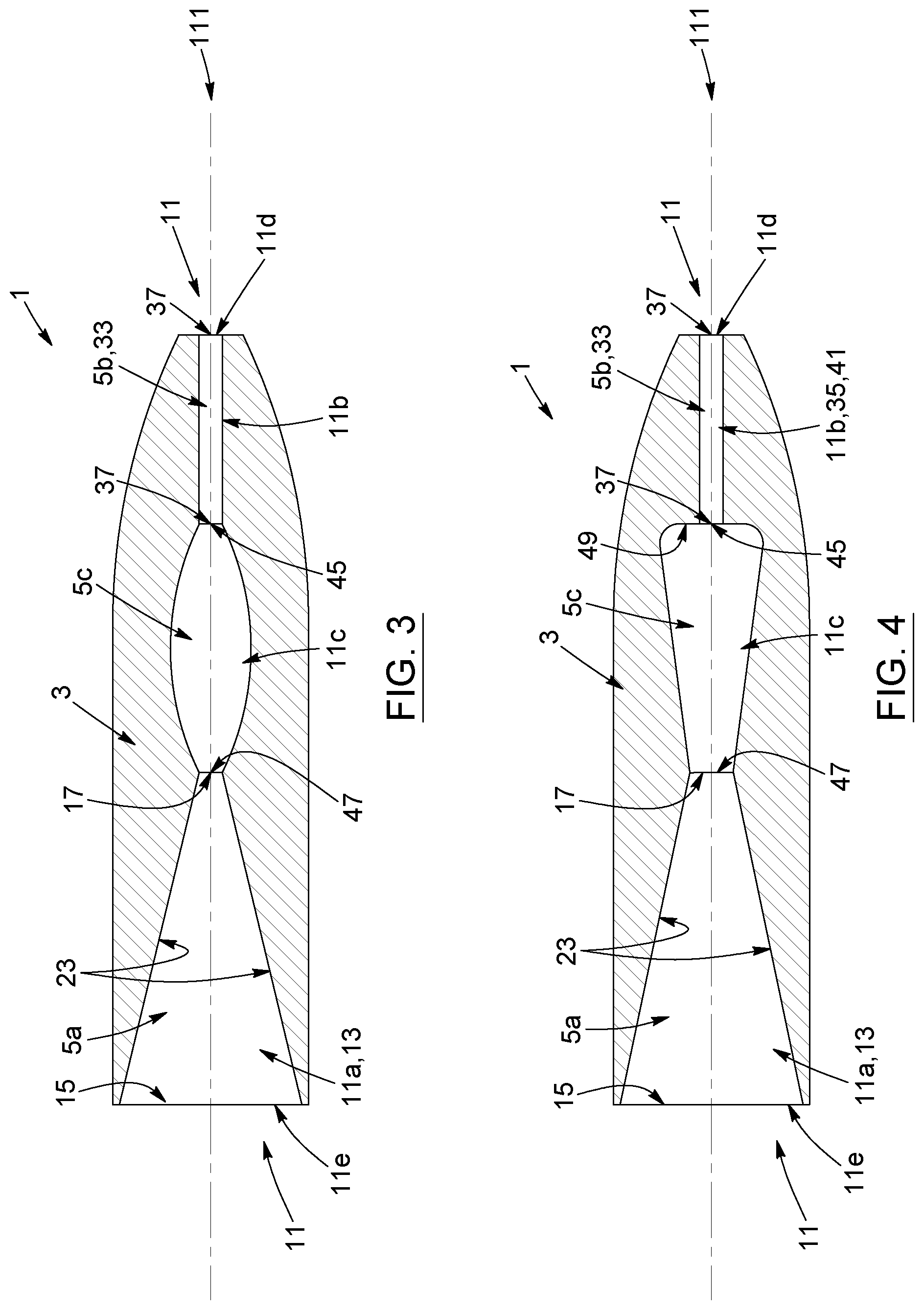 Patent US12422232 Figure 2 – Bullet system with multiple drag-reducing capabilities