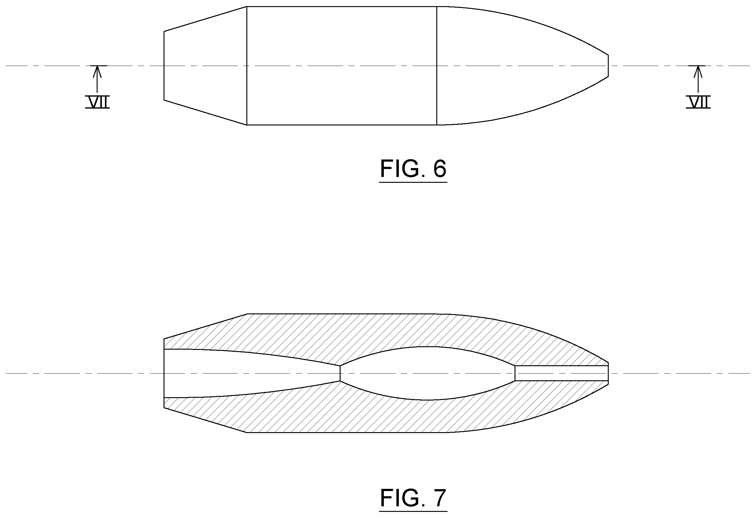 Patent US12422232 Figure 4 – Bullet system with multiple drag-reducing capabilities