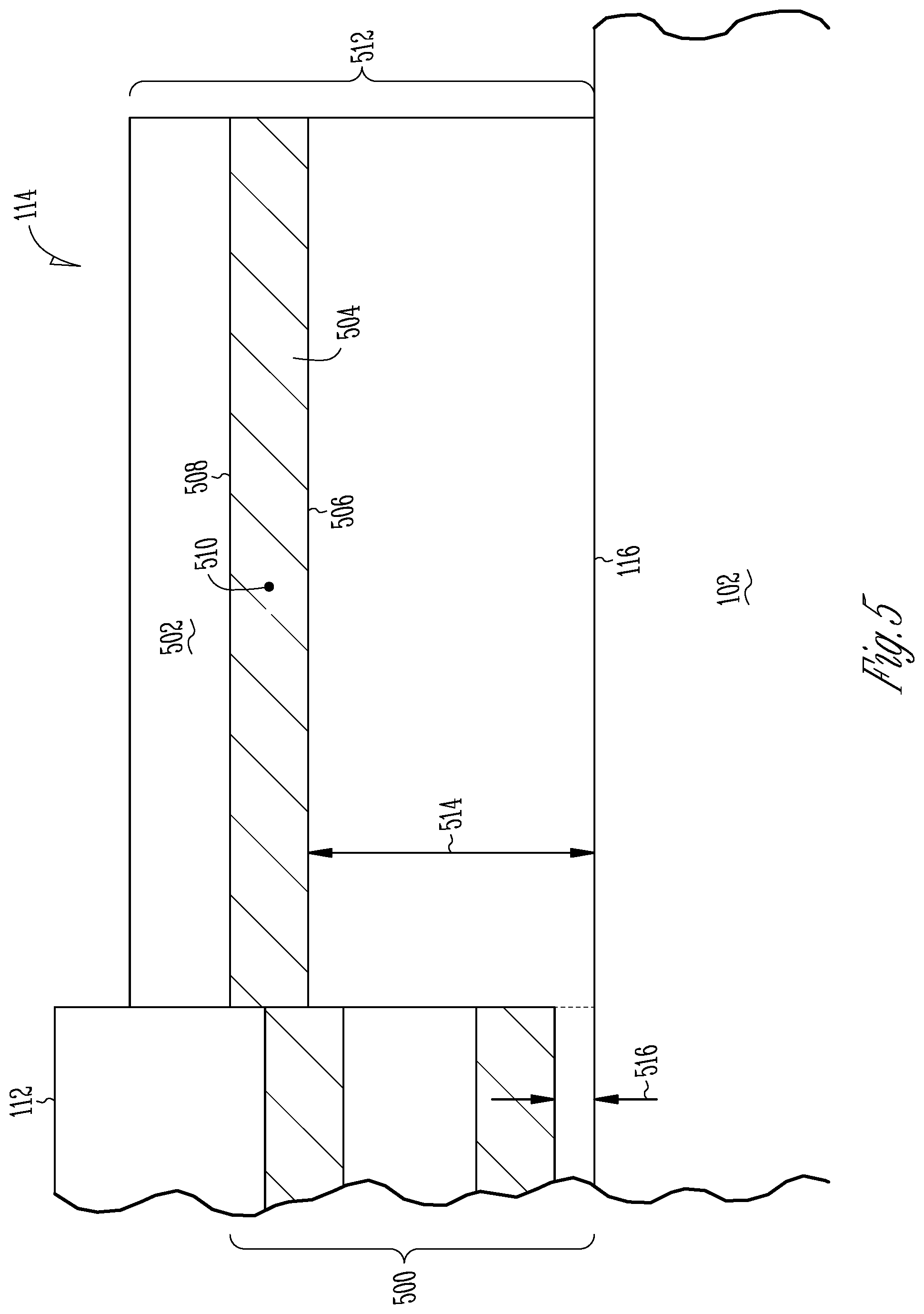 Patent US12422234 Figure 5 – Integrated driving band obturator for artillery