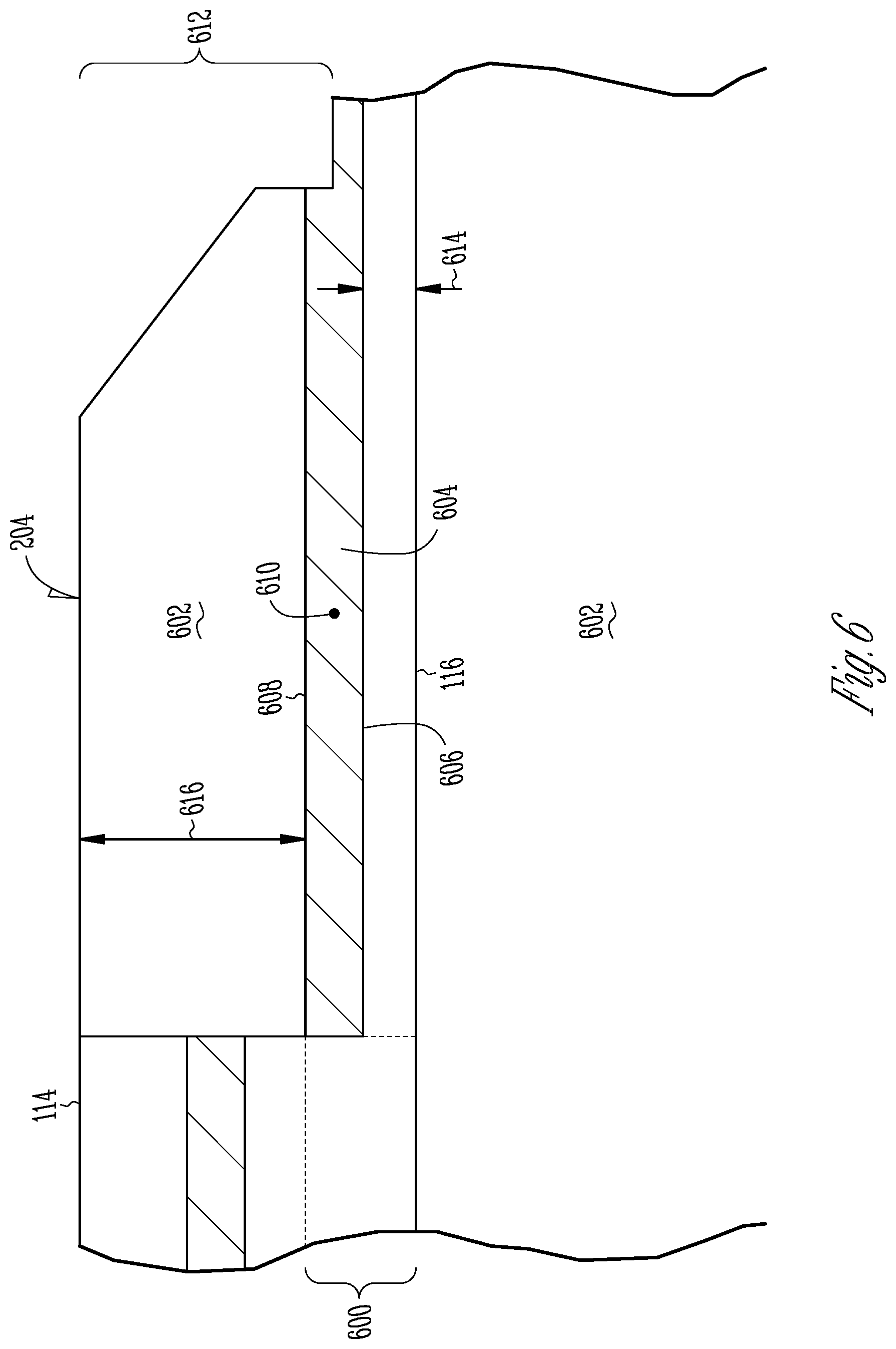 Patent US12422234 Figure 6 – Integrated driving band obturator for artillery