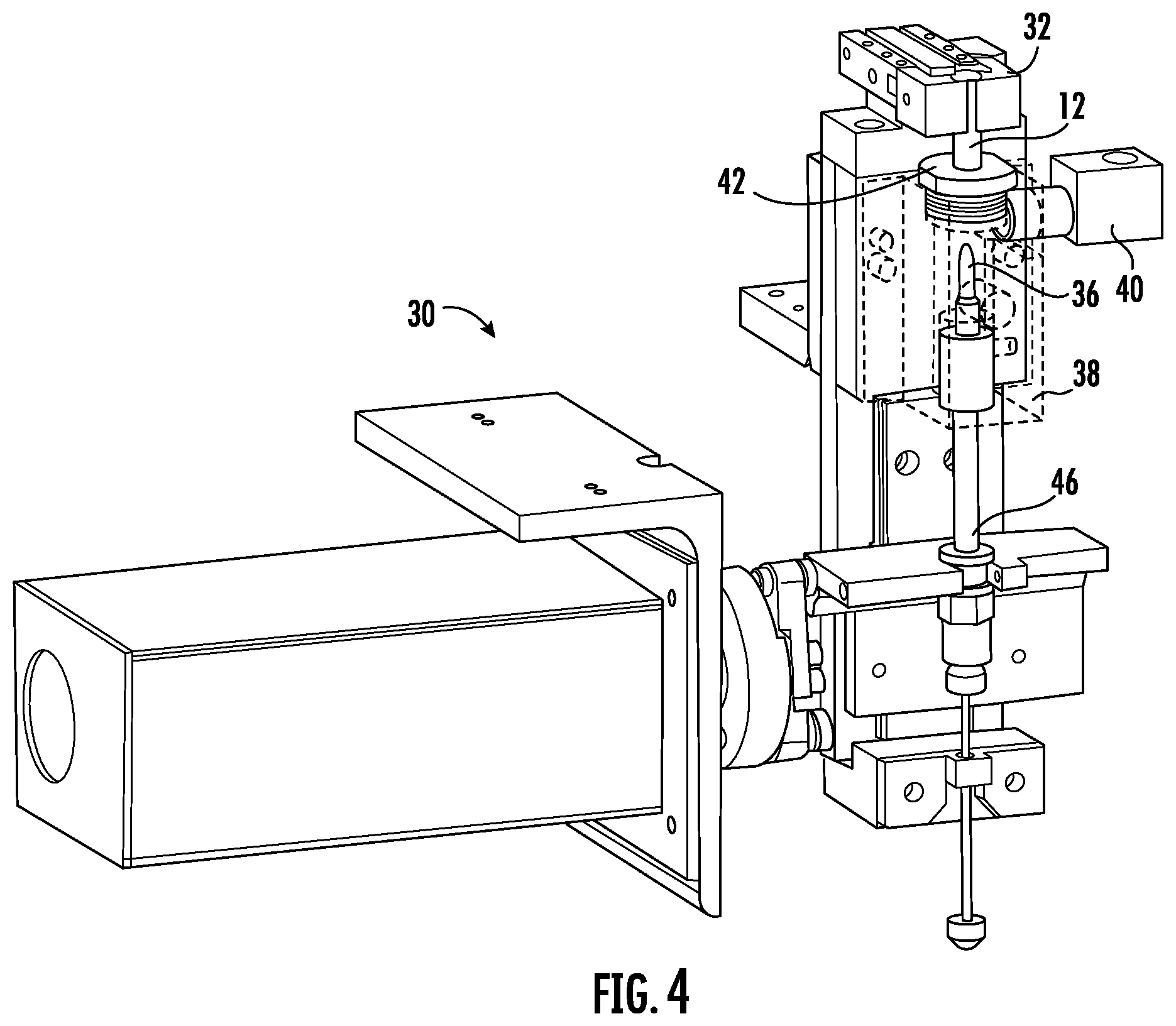 Patent US12422235 Figure 3 – Optical spectrum light-curable cartridge case sealant method and apparatus