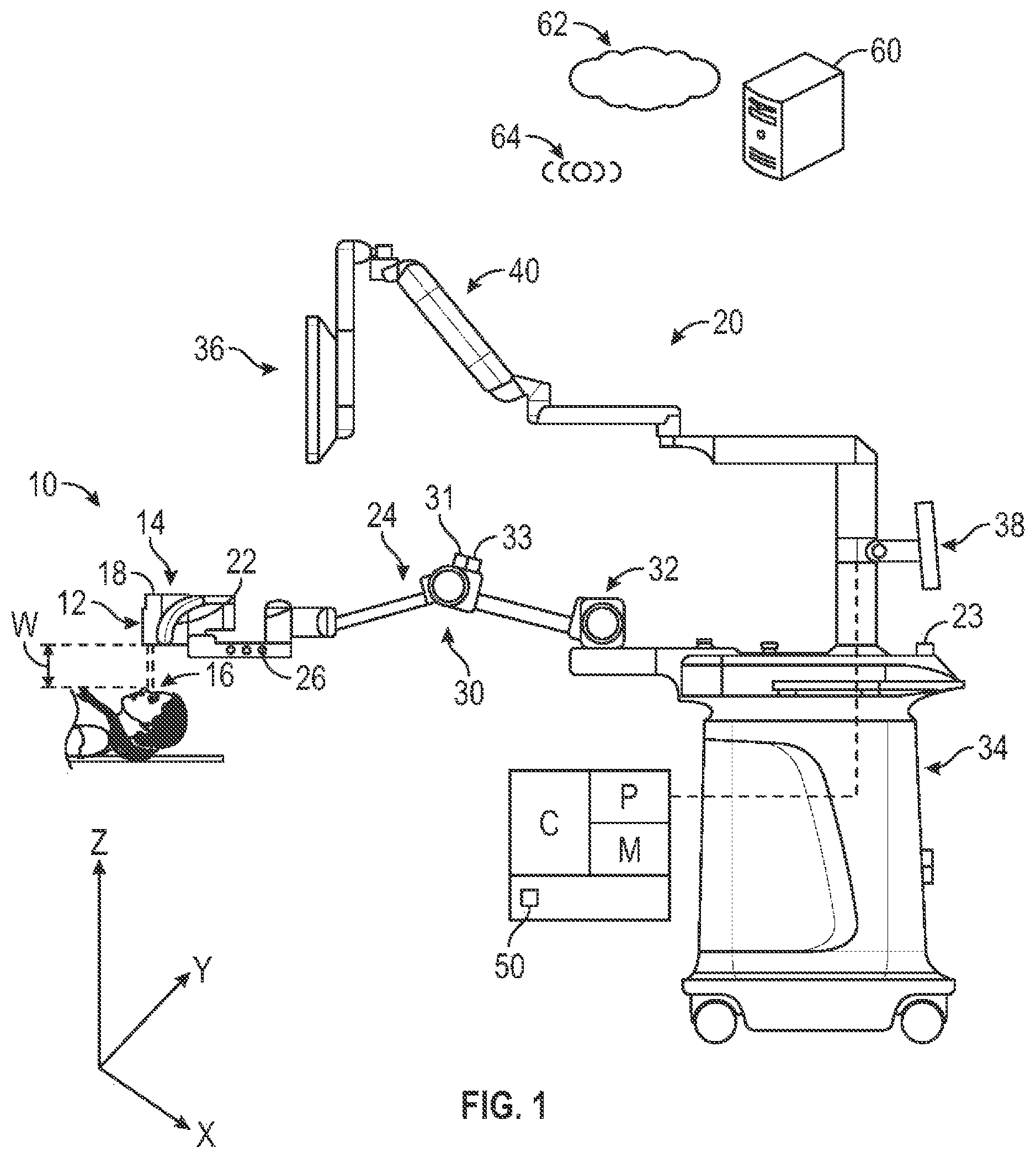 Patent US12422247 Figure 1 – Calibration of imaging system with combined optical coherence tomography and visualization module