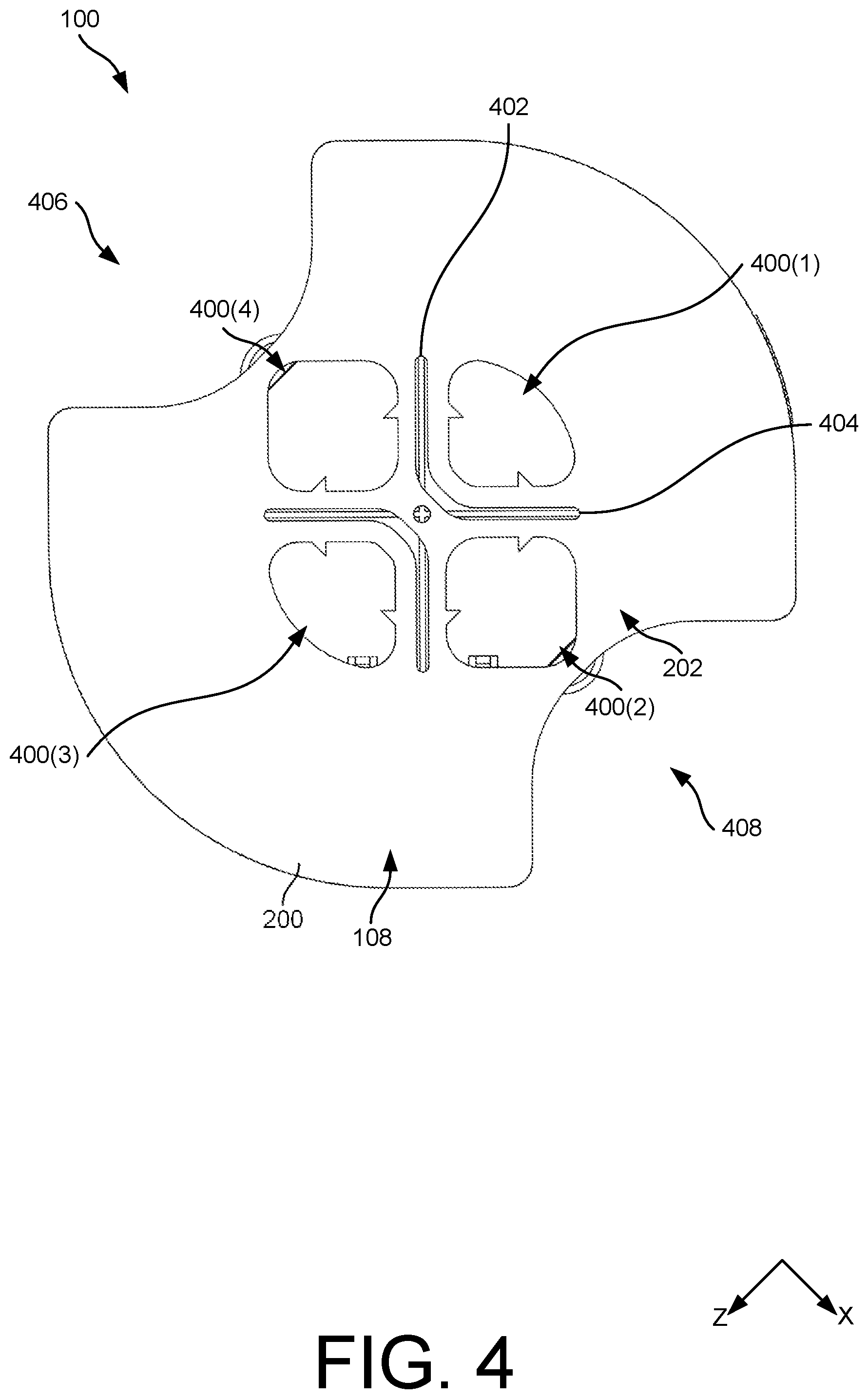 Patent US12422257 Figure 4 – Fiducial alignment device