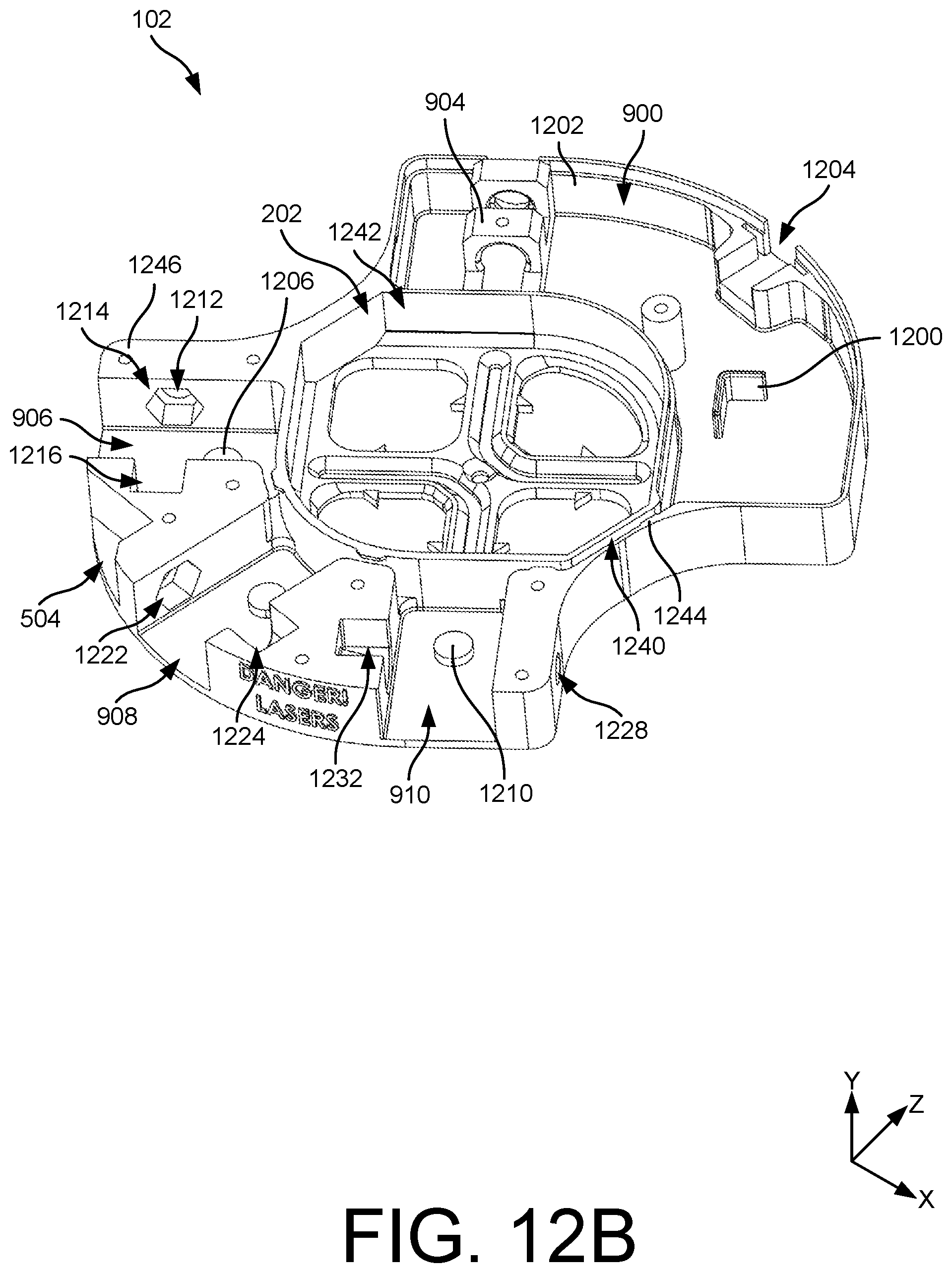 Patent US12422257 Figure 11 – Fiducial alignment device