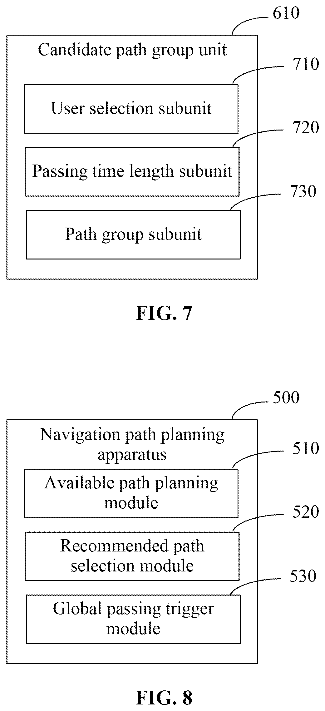 Patent US12422262 Figure 7 – Navigation path planning method and apparatus, device, and storage medium