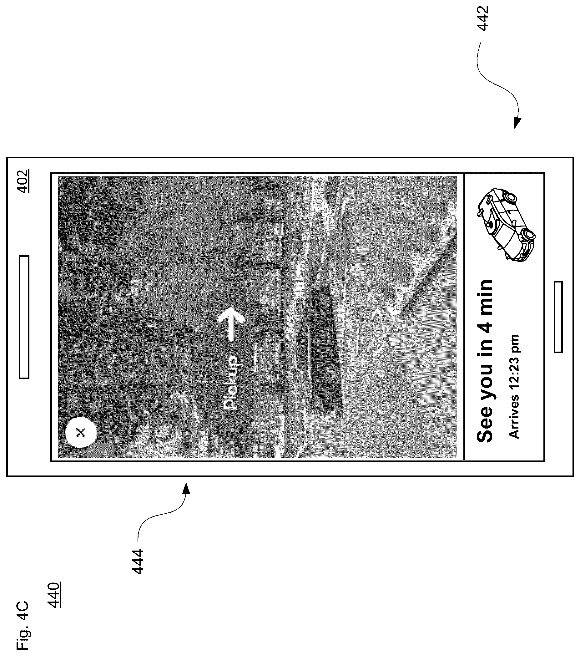 Patent US12422266 Figure 11 – Augmented reality wayfinding