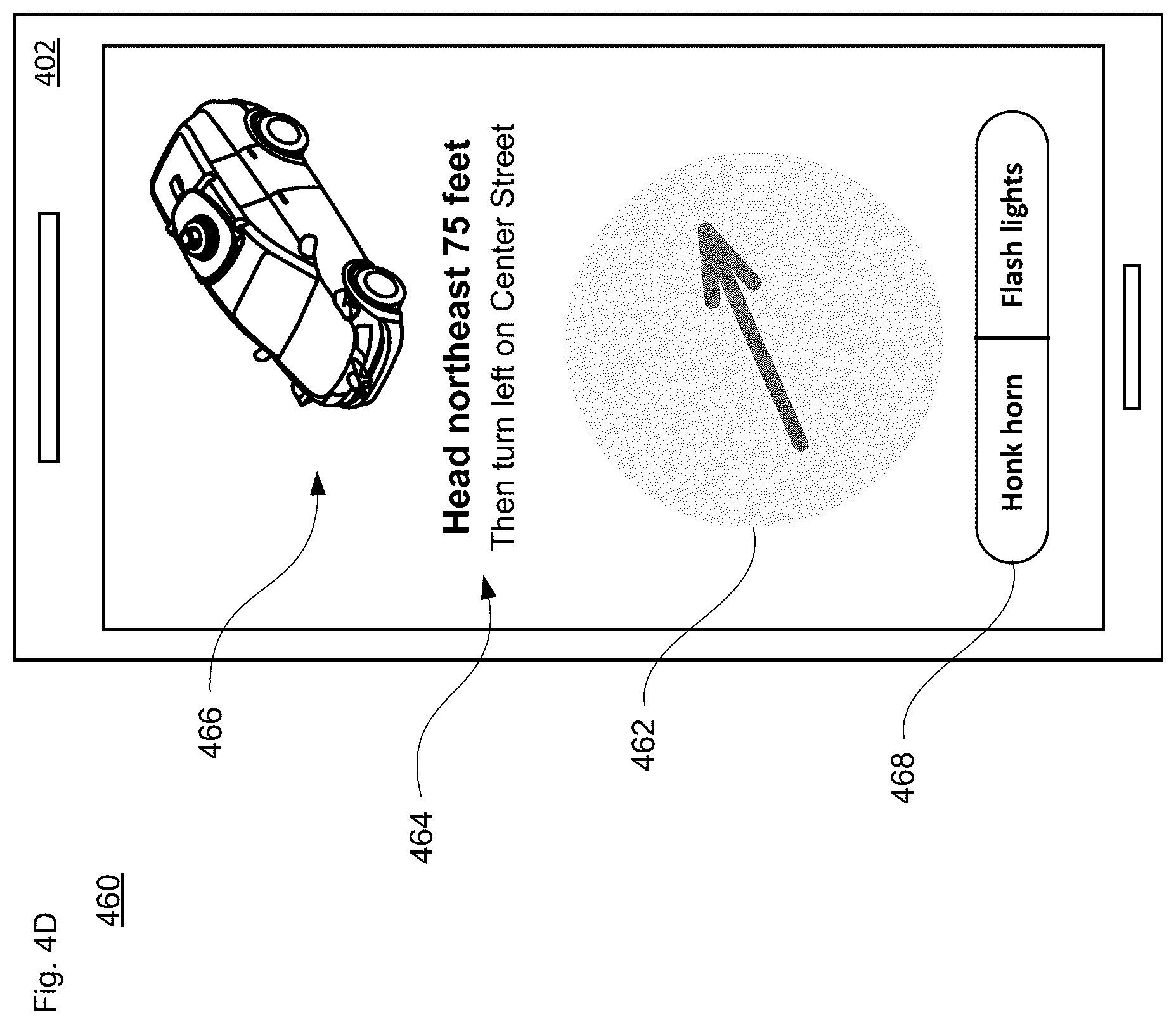 Patent US12422266 Figure 12 – Augmented reality wayfinding