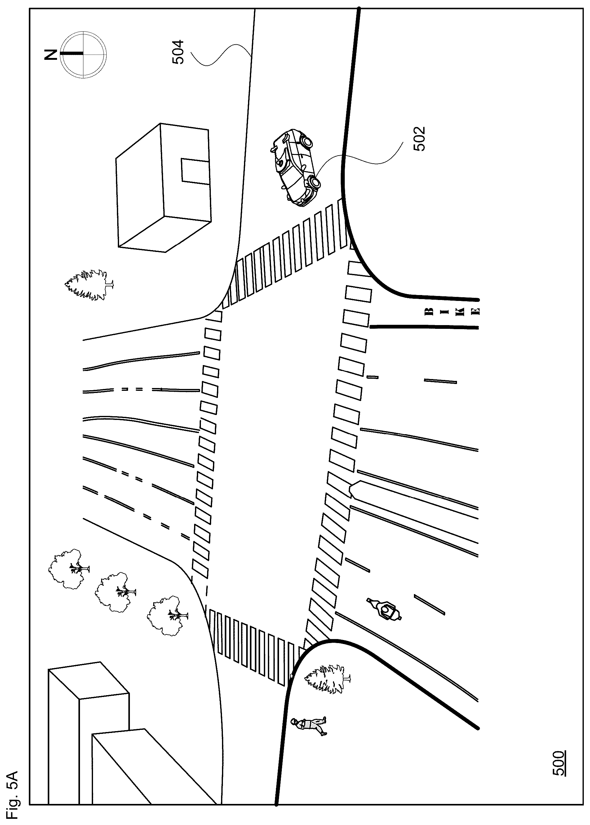 Patent US12422266 Figure 13 – Augmented reality wayfinding