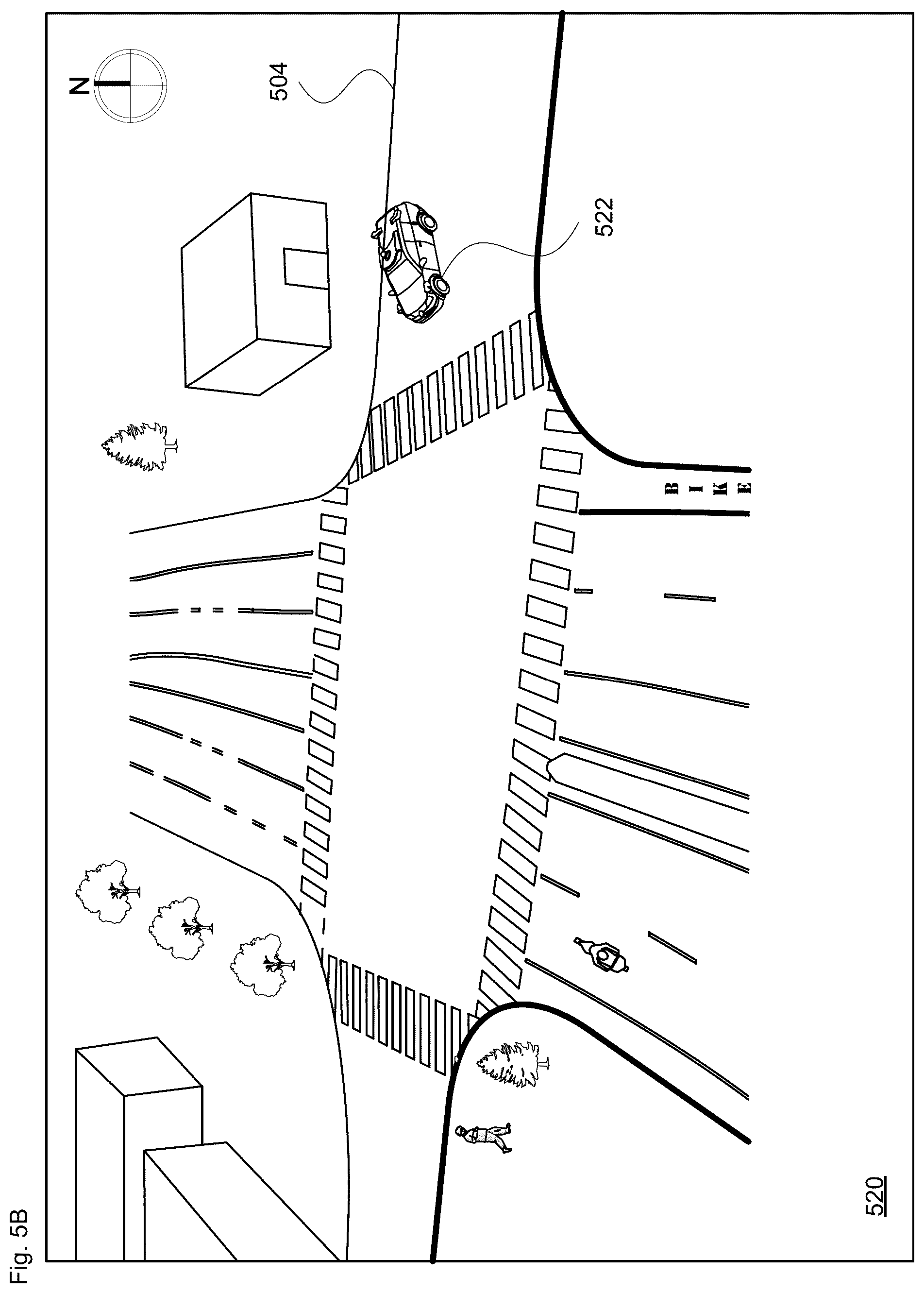 Patent US12422266 Figure 14 – Augmented reality wayfinding