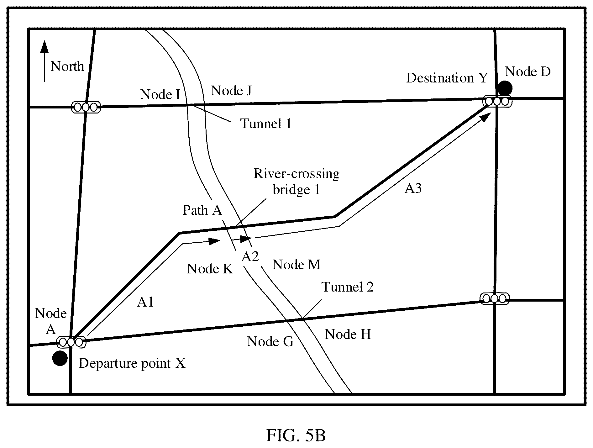 Patent US12422267 Figure 5 – Navigation method and apparatus