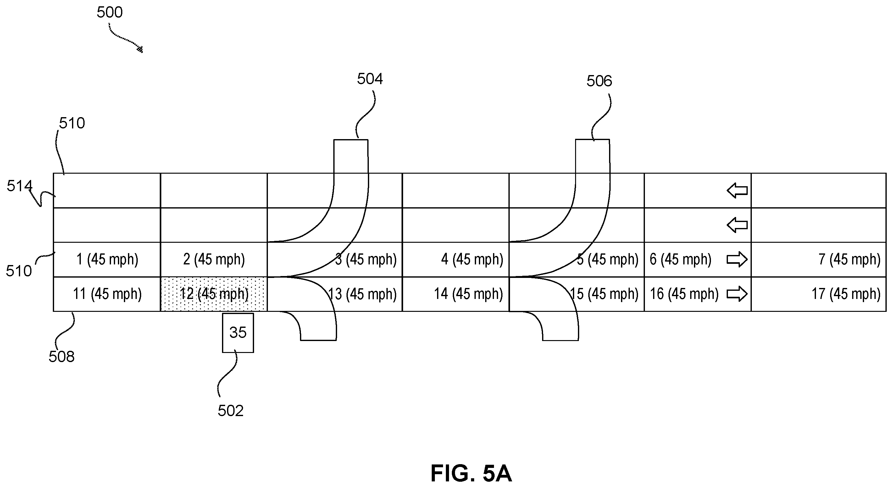 Patent US12422273 Figure 5 – Handling unmapped speed limit signs