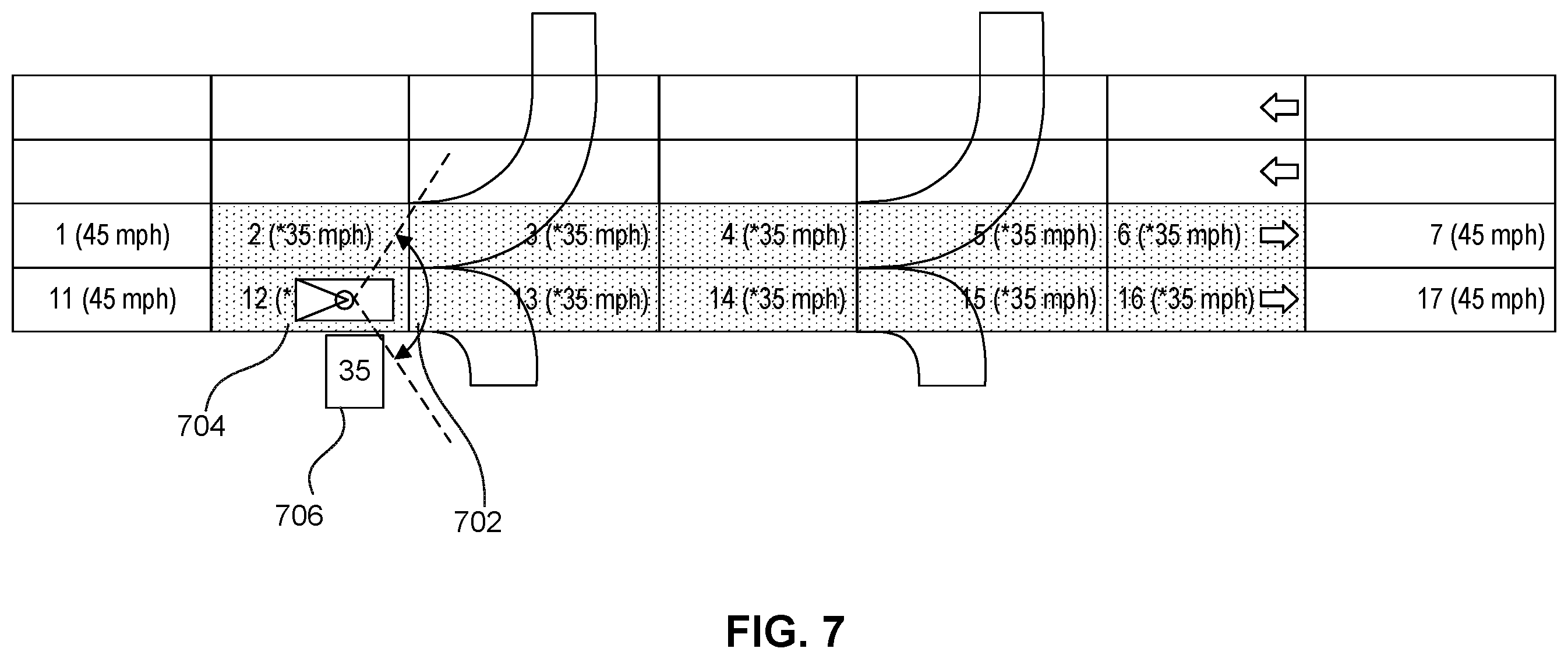 Patent US12422273 Figure 8 – Handling unmapped speed limit signs