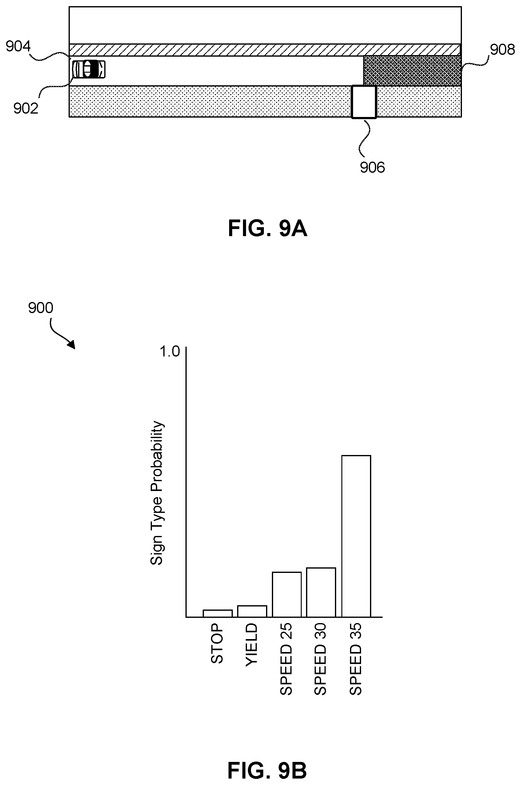 Patent US12422273 Figure 10 – Handling unmapped speed limit signs