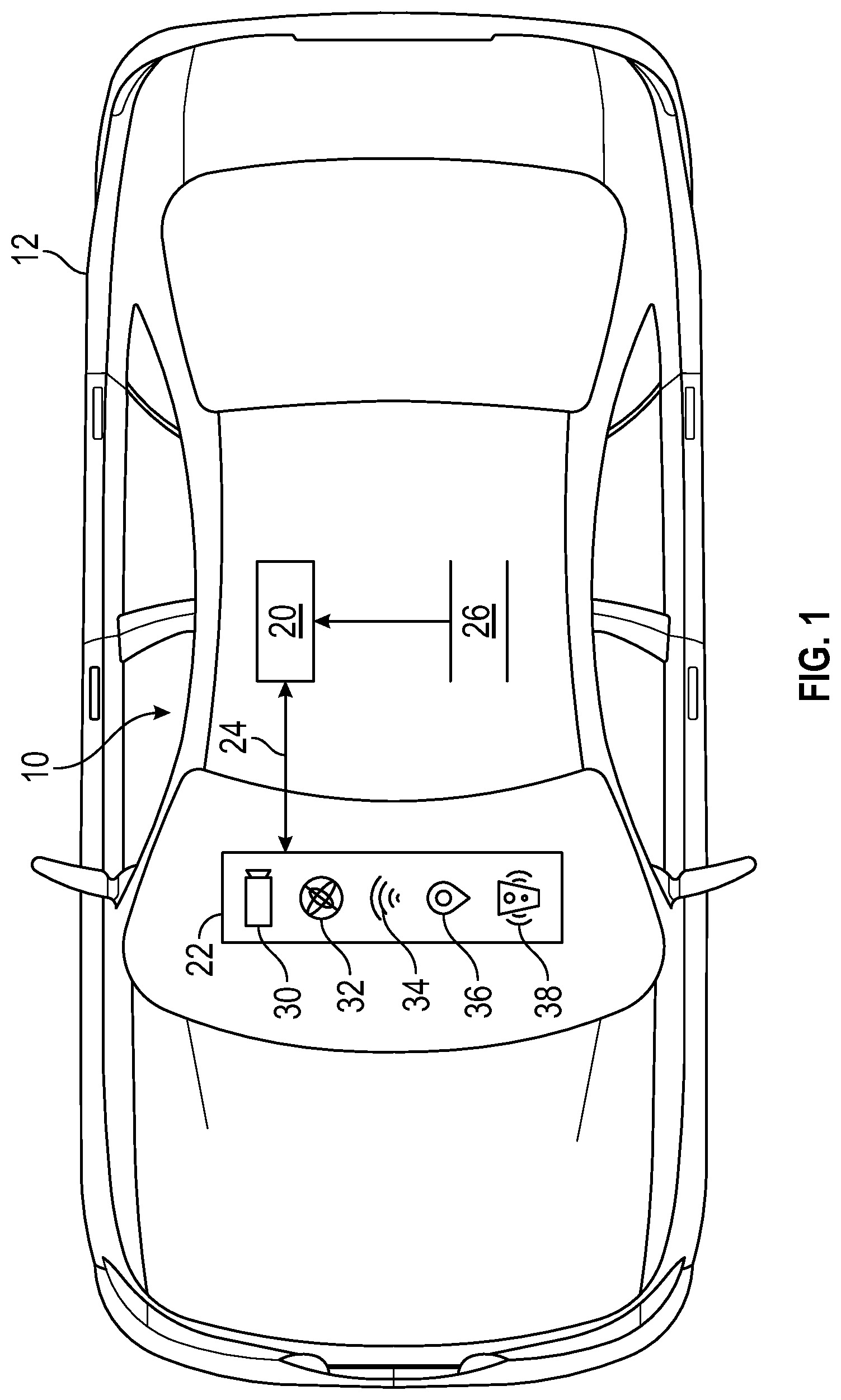 Patent US12422275 Figure 1 – Perception and map edge association system for accommodating inconsistent perception and map data
