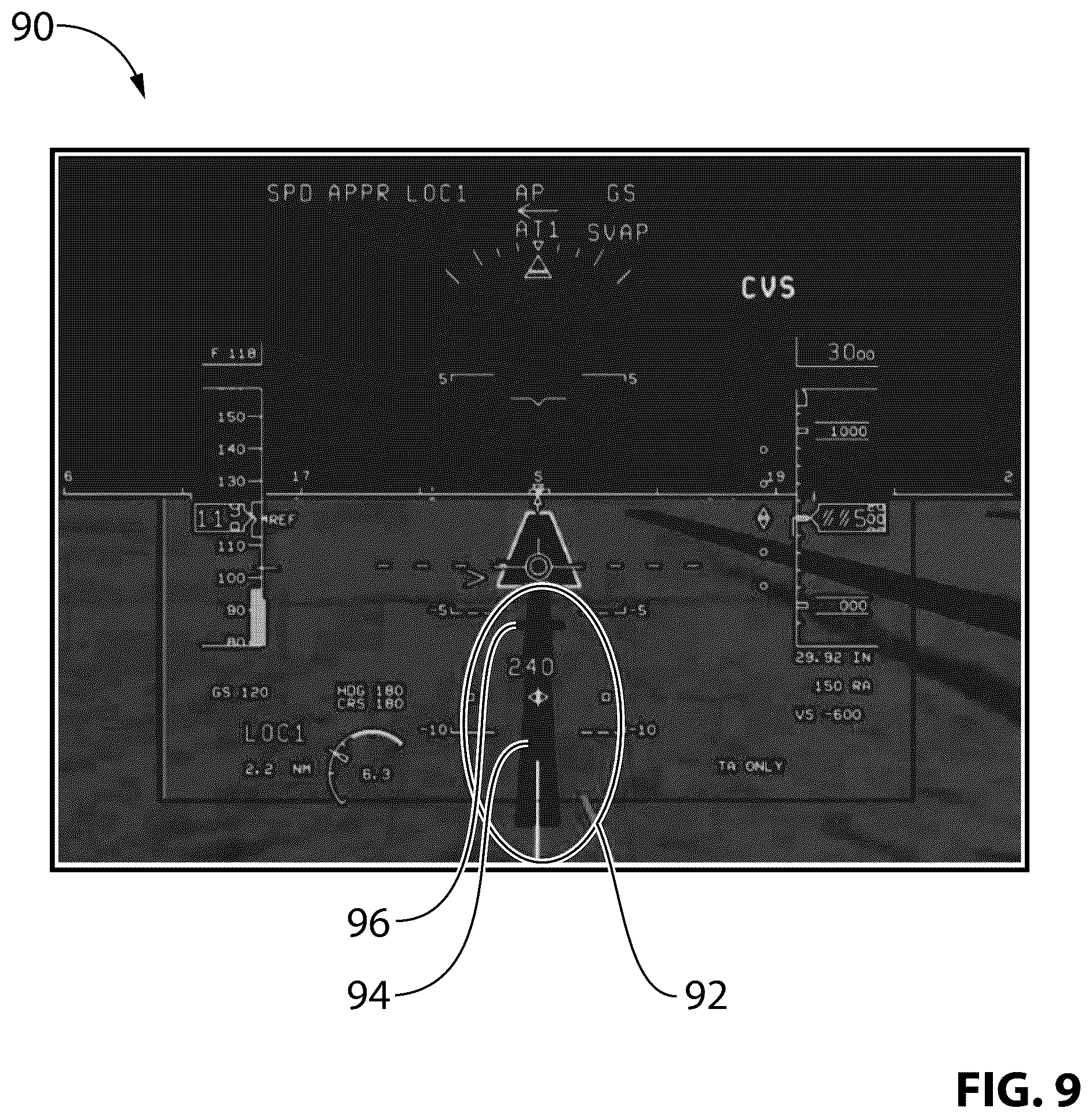 Patent US12422279 Figure 9 – Display systems and methods for aircraft