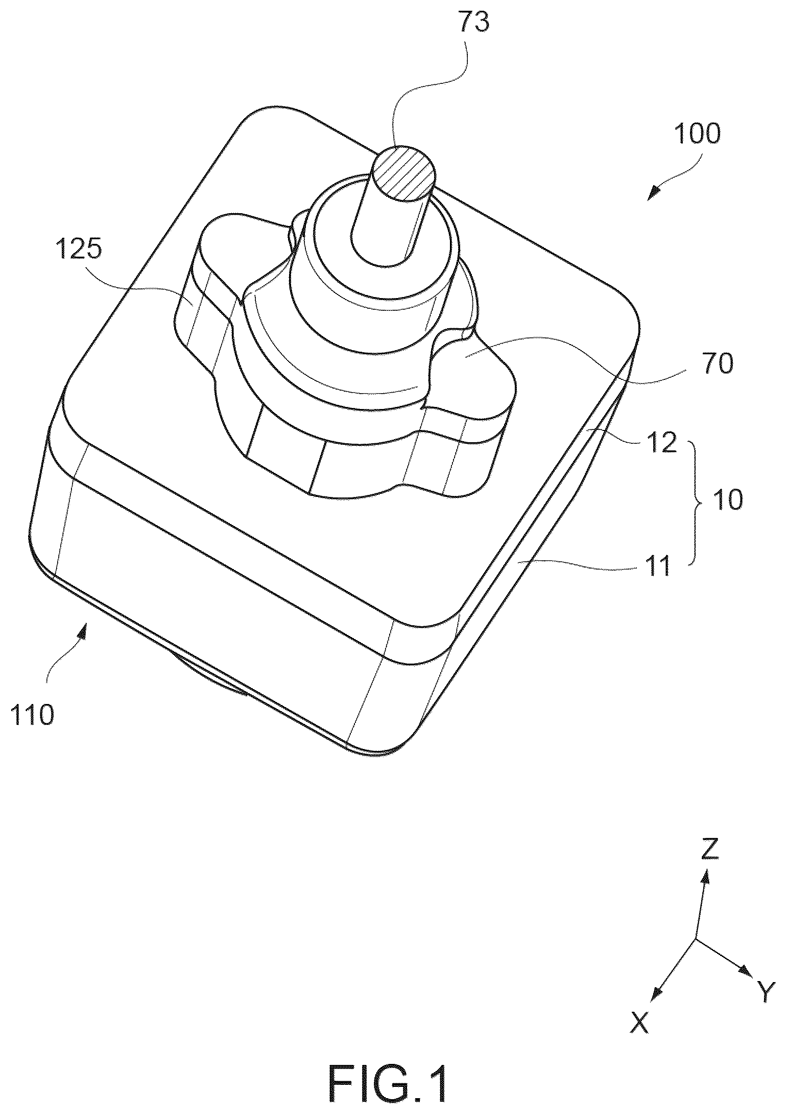 Patent US12422284 Figure 1 – Sensor module