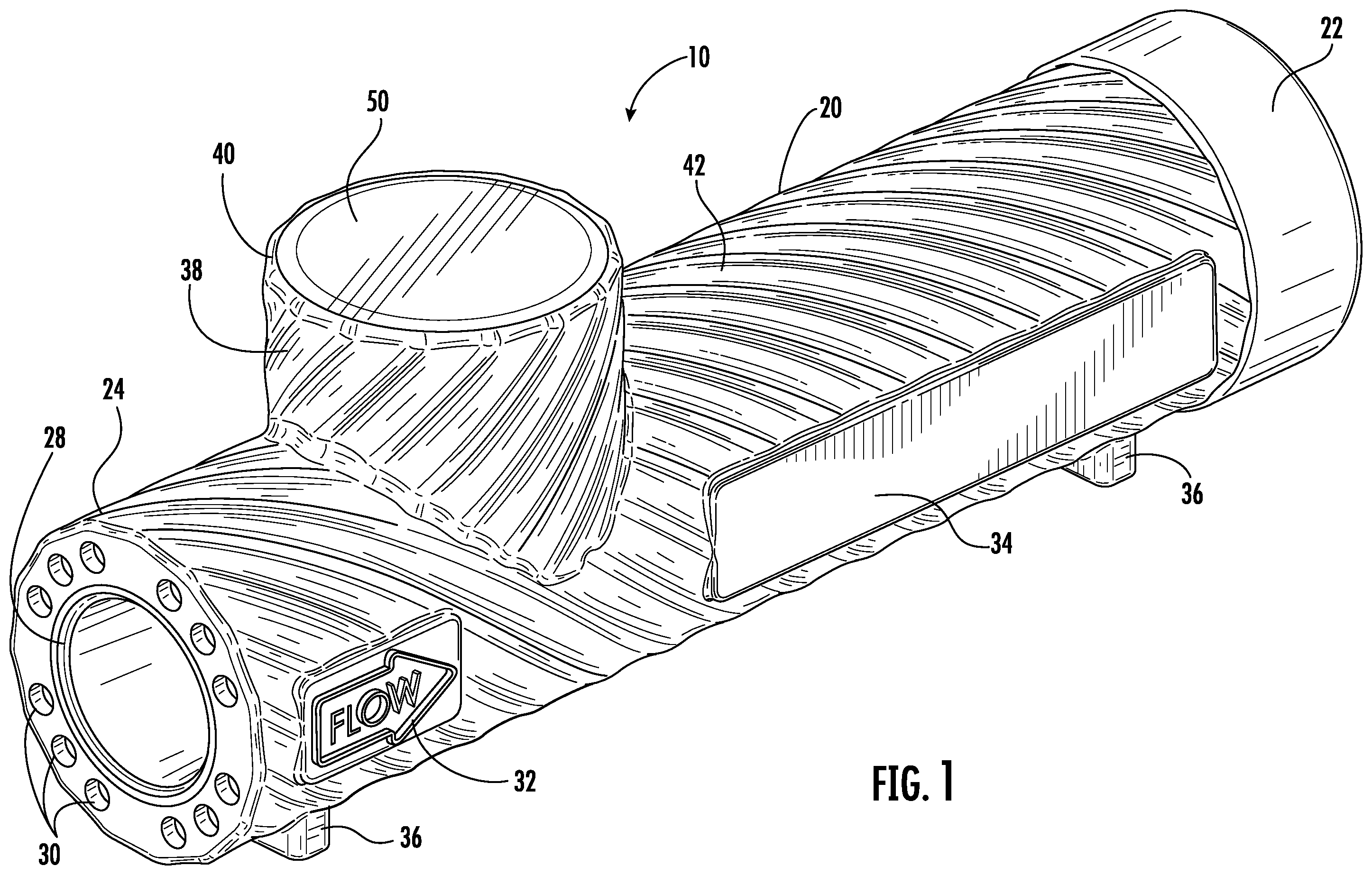 Patent US12422286 Figure 1 – Flow meter