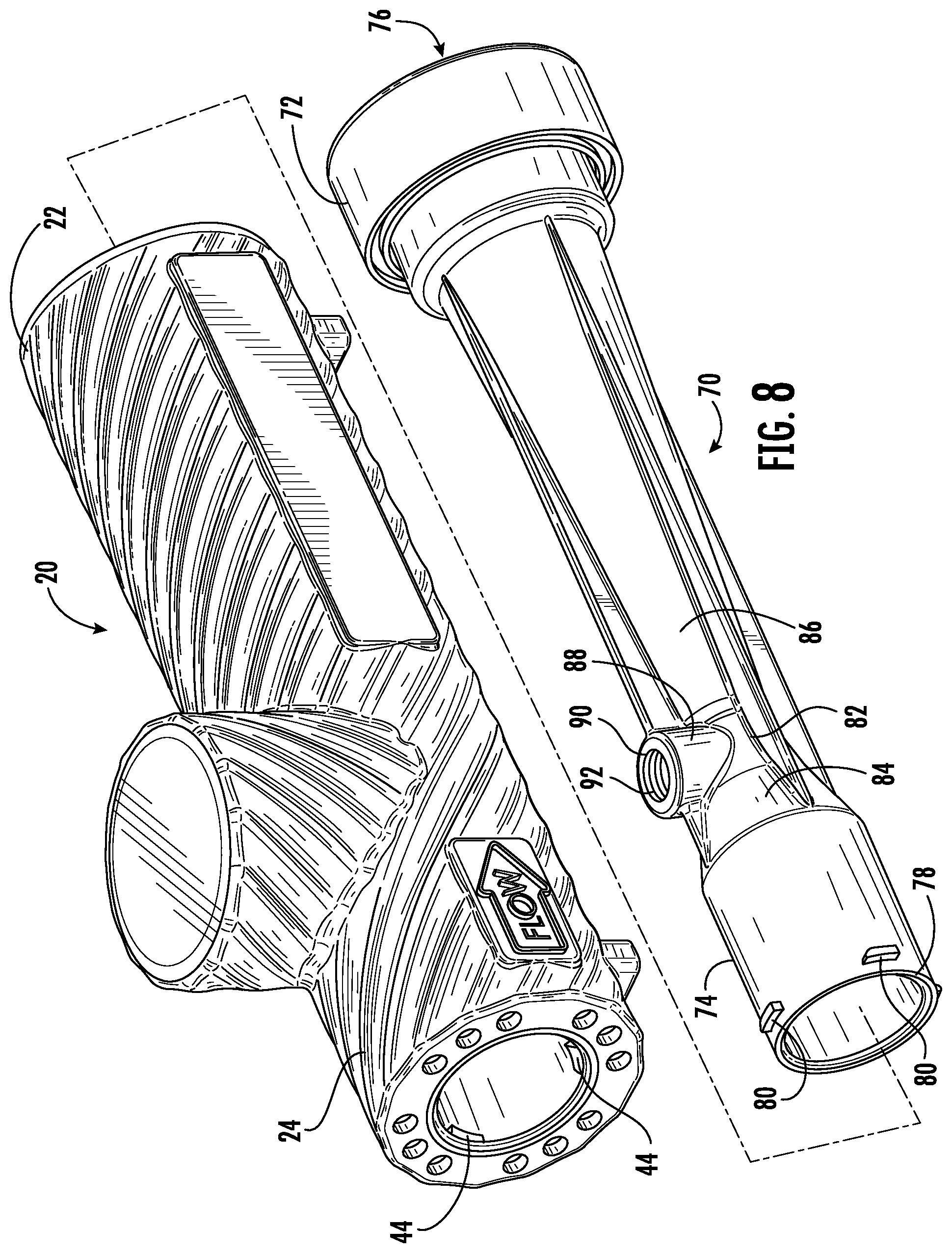 Patent US12422286 Figure 7 – Flow meter