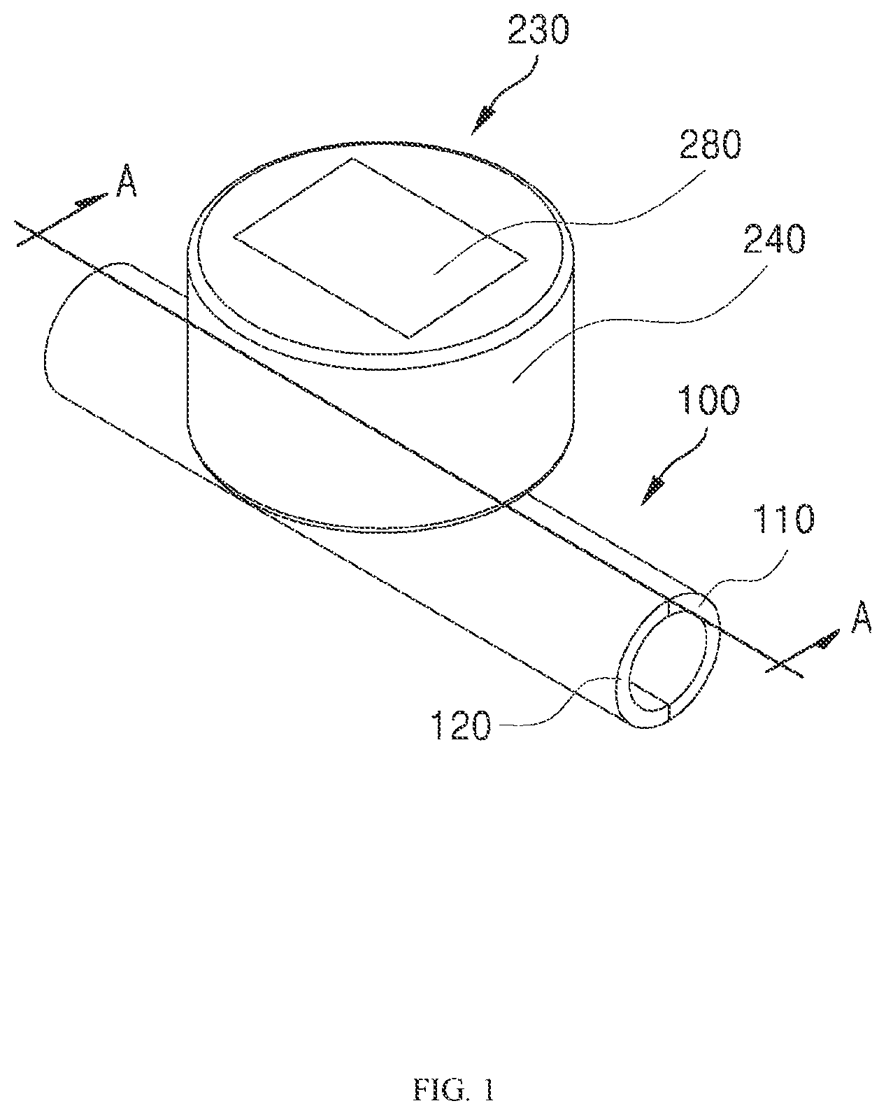 Patent US12422288 Figure 1 – Ultrasonic flow meter