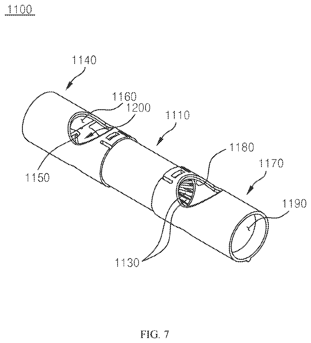 Patent US12422288 Figure 7 – Ultrasonic flow meter