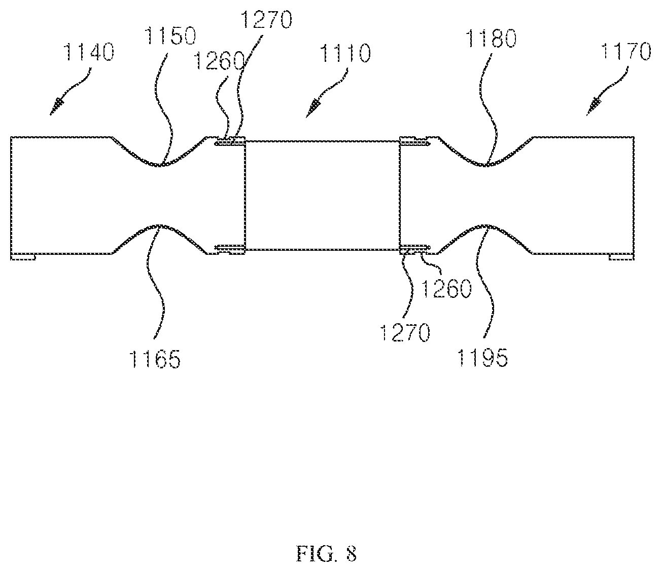 Patent US12422288 Figure 8 – Ultrasonic flow meter