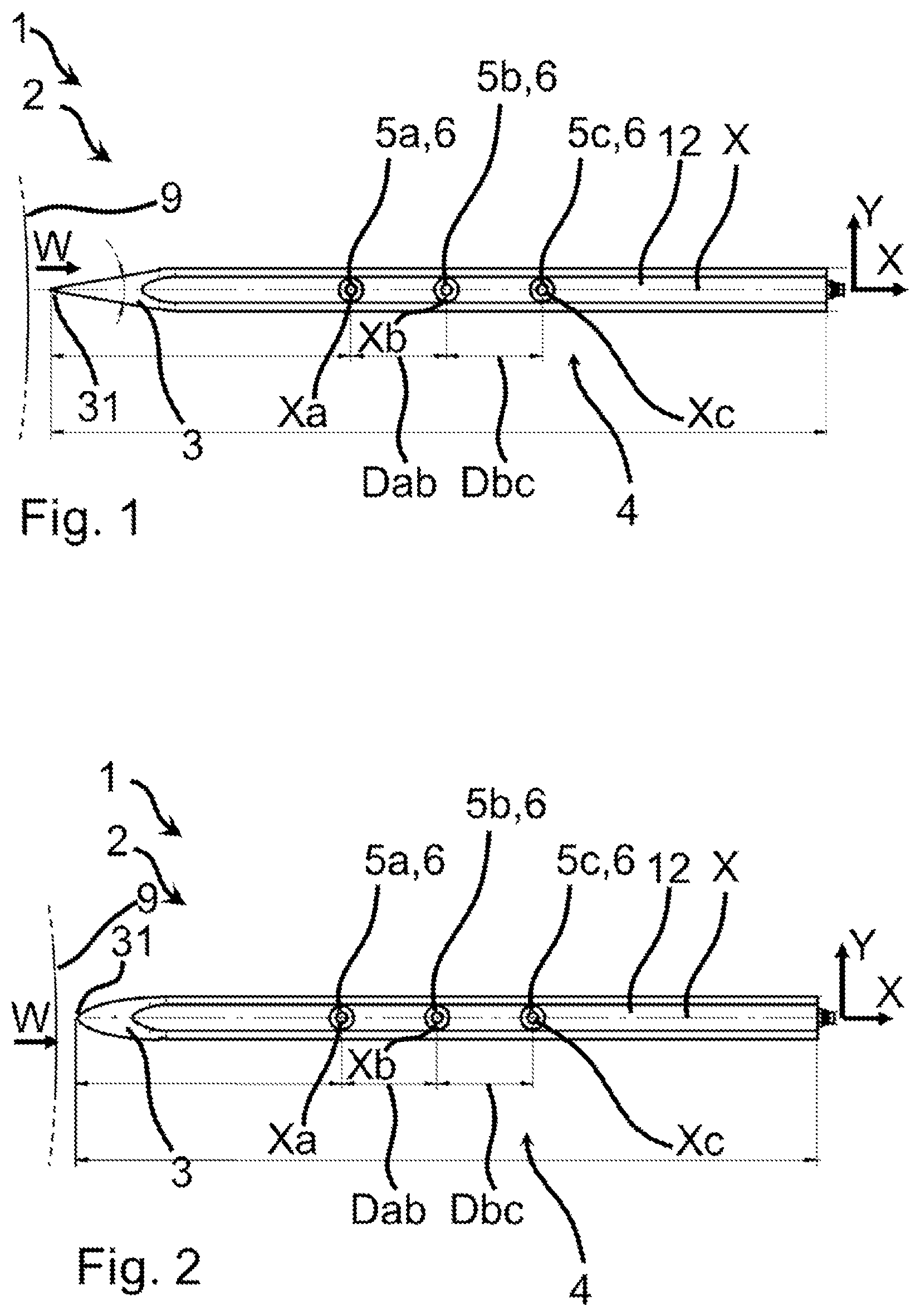 Patent US12422289 Figure 1 – Shock wave fluid pressure transducer element