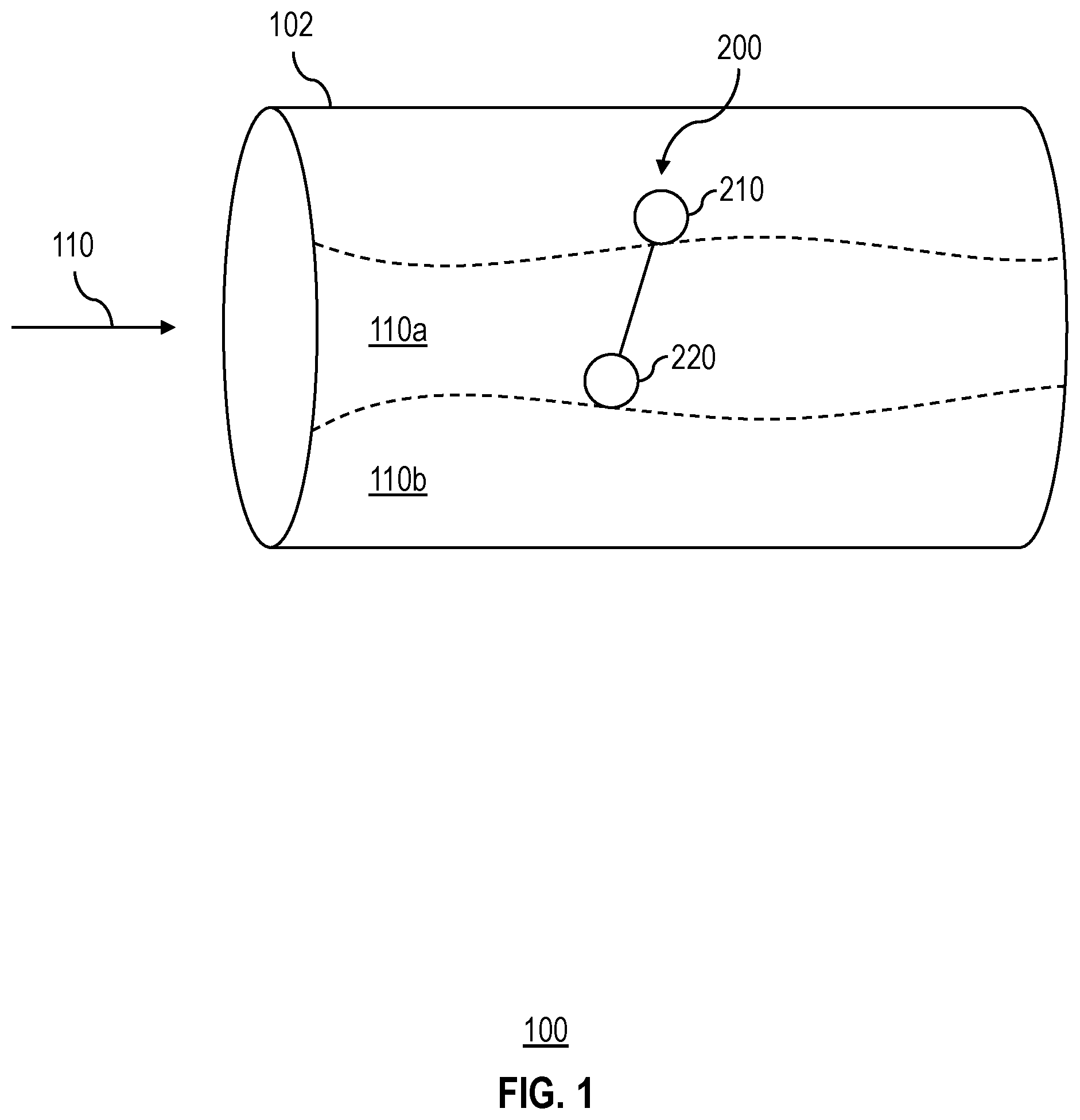 Patent US12422291 Figure 1 – Multiphase fluid volume measurement