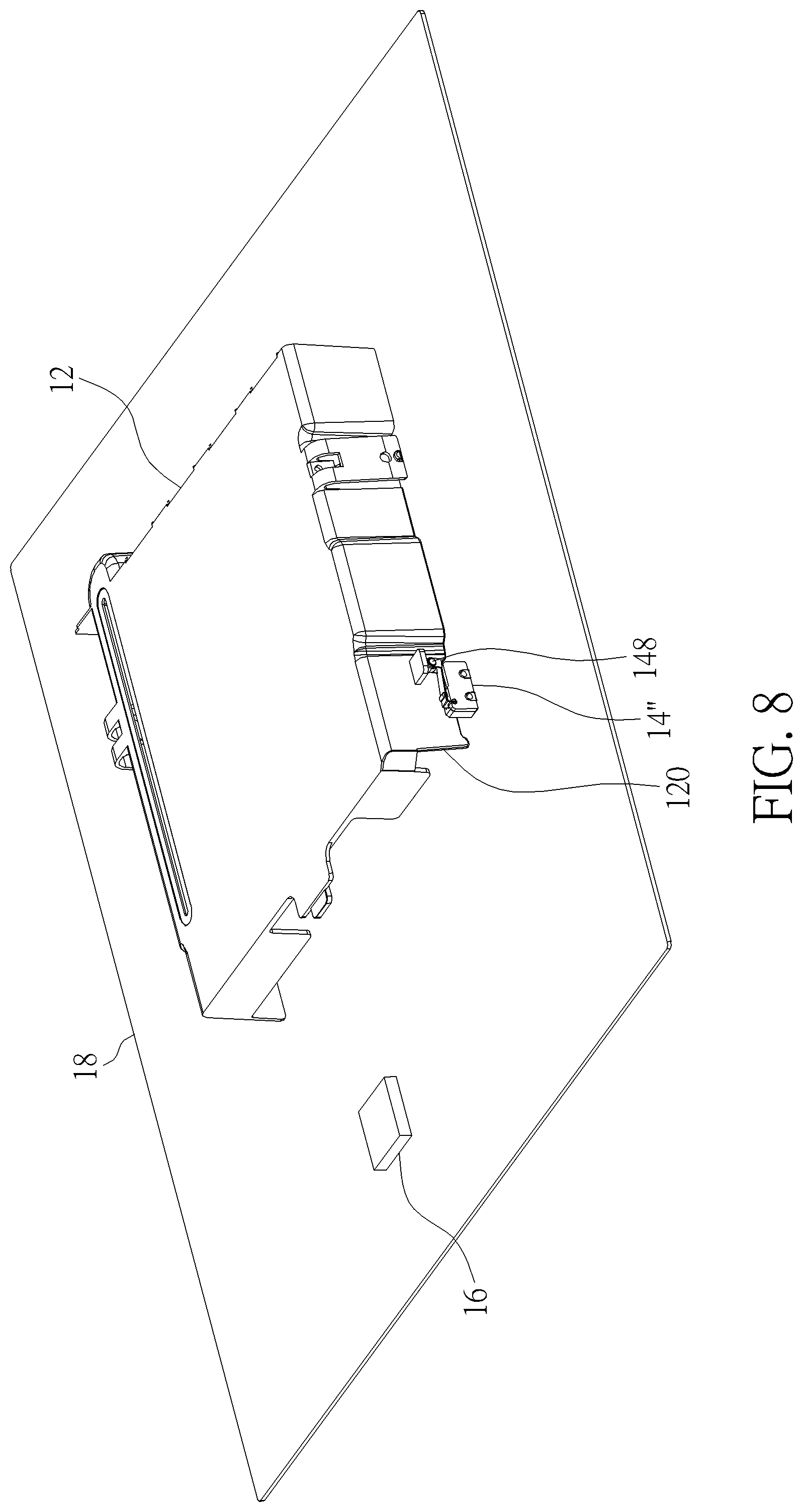Patent US12422293 Figure 7 – Server and air duct sensing method