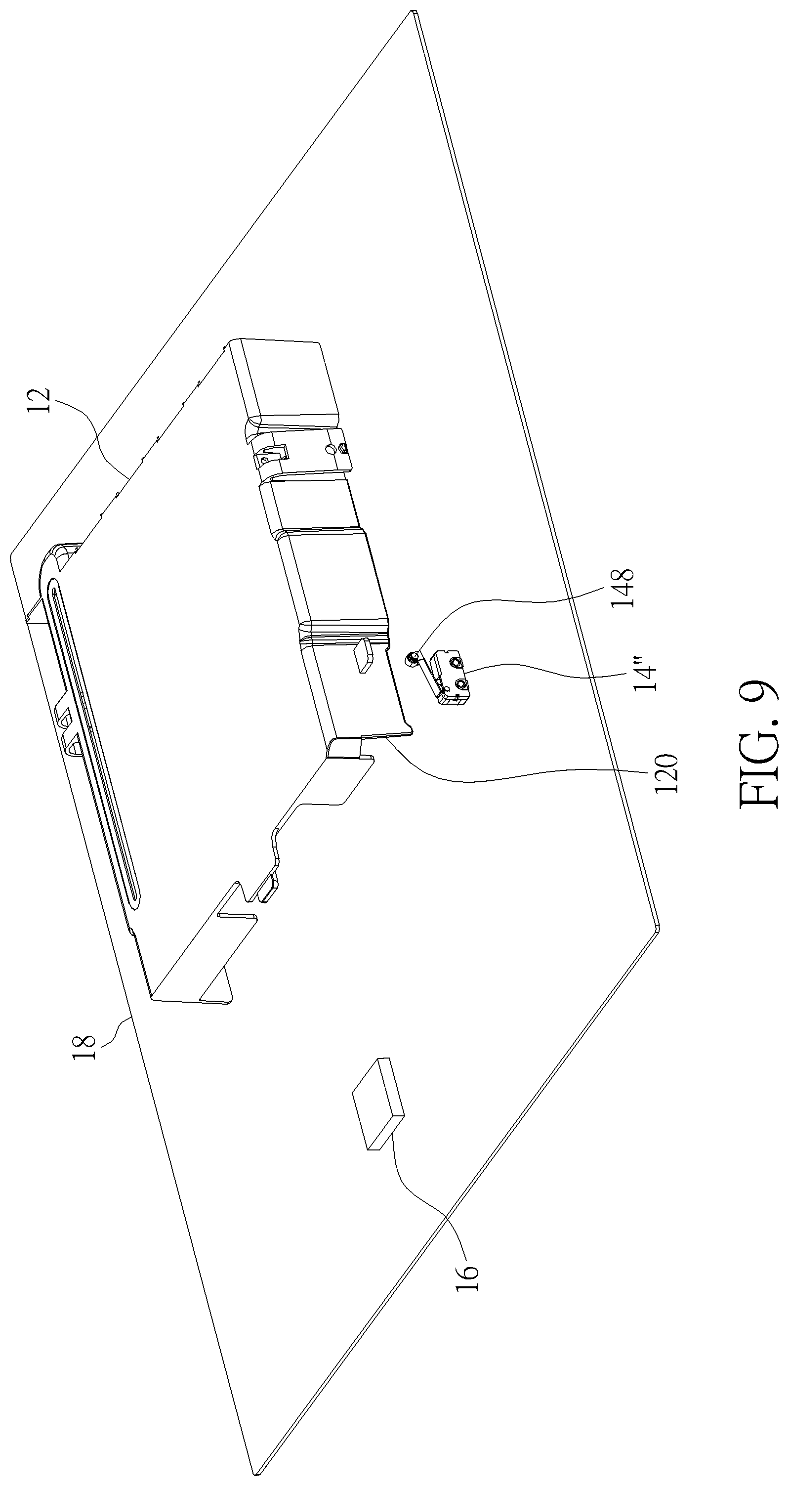 Patent US12422293 Figure 8 – Server and air duct sensing method