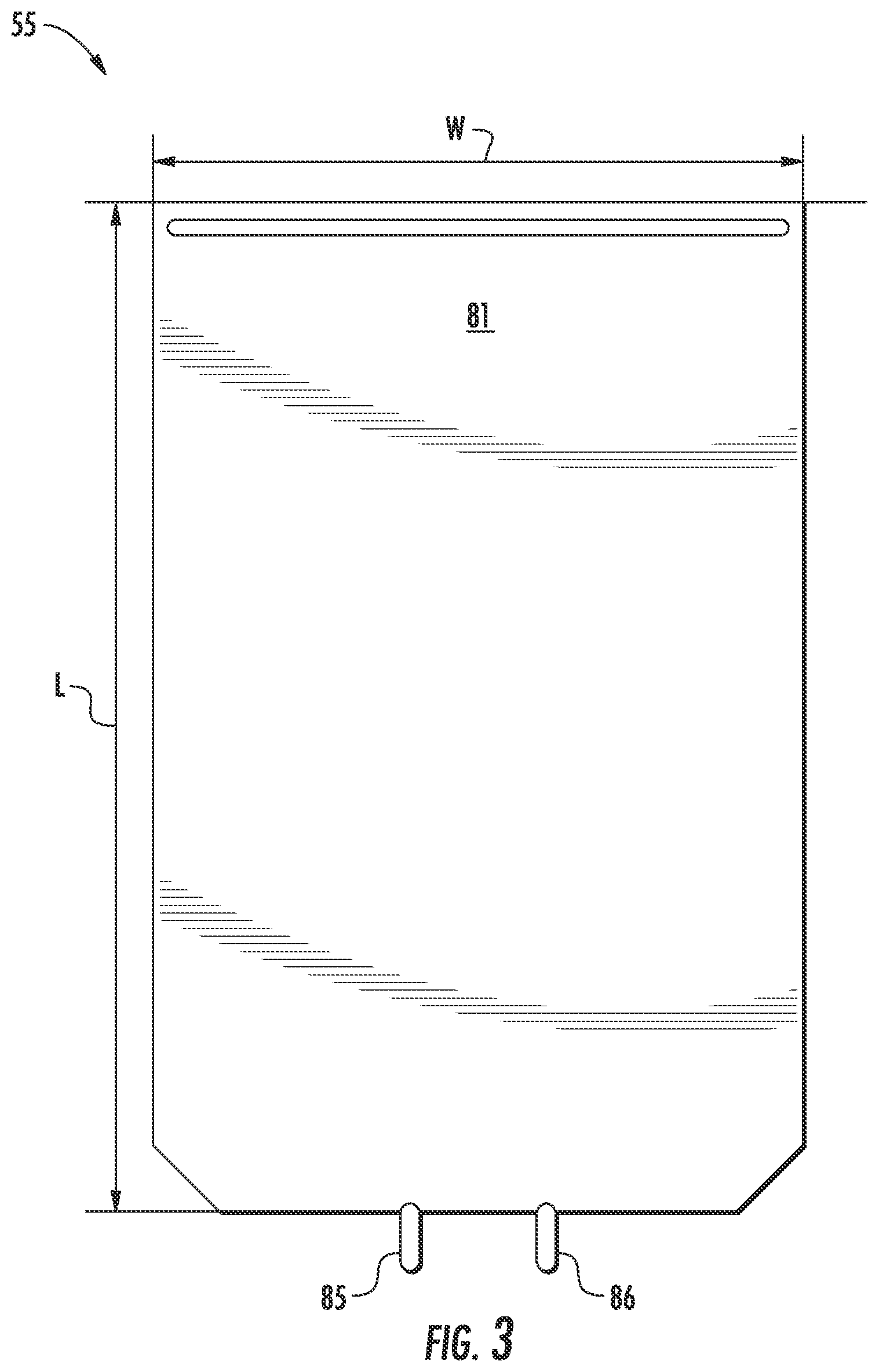 Patent US12422294 Figure 3 – Biocontainer assembly for bioprocessing system