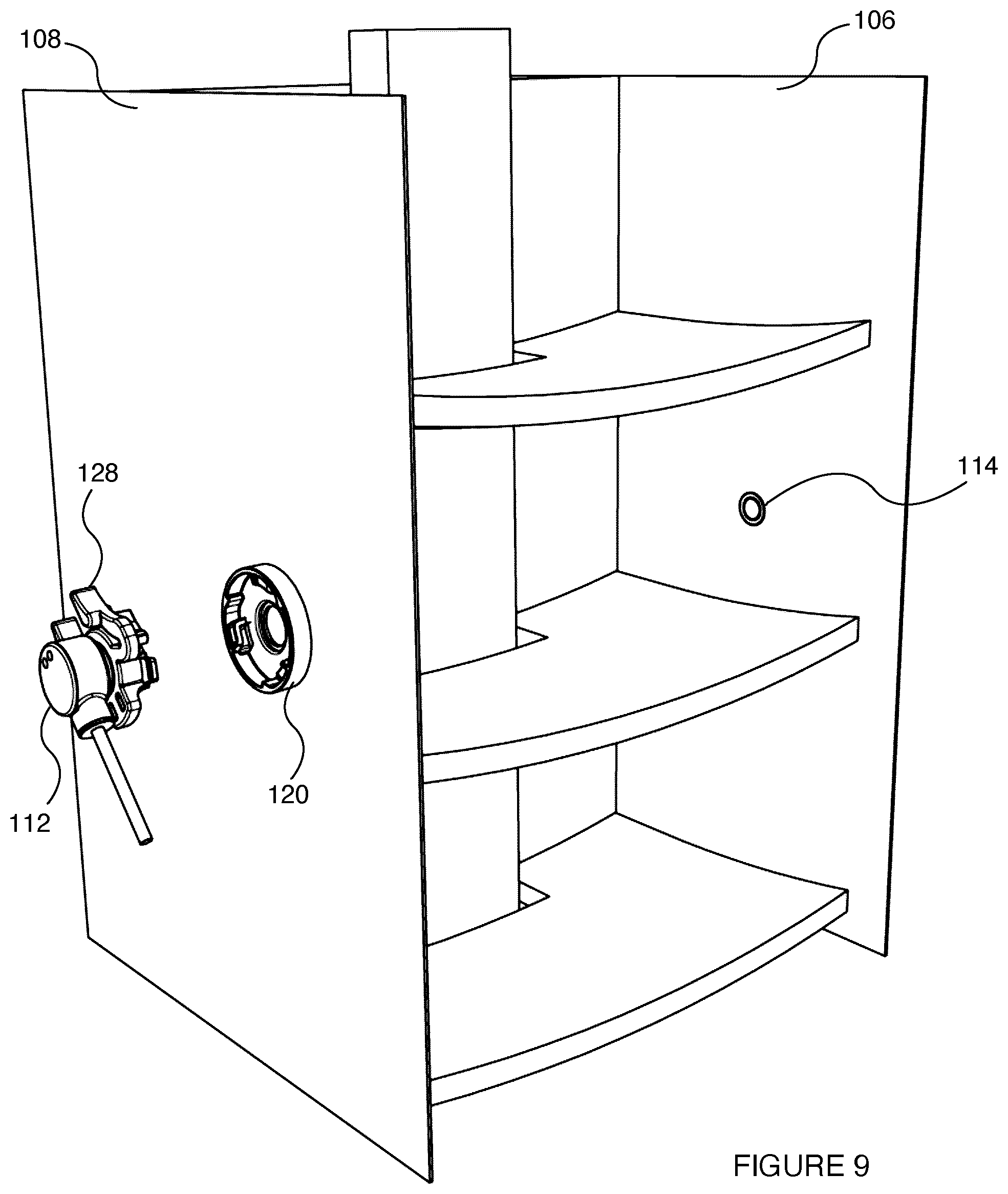 Patent US12422296 Figure 9 – Line-of-sight sensor mounting system and method