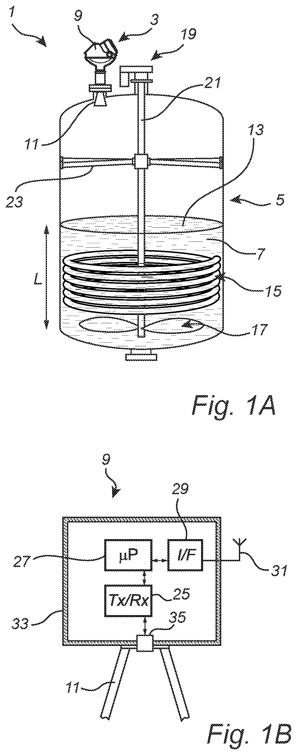 Patent US12422298 Figure 1 – Radar level gauge system and method with improved filling level determination