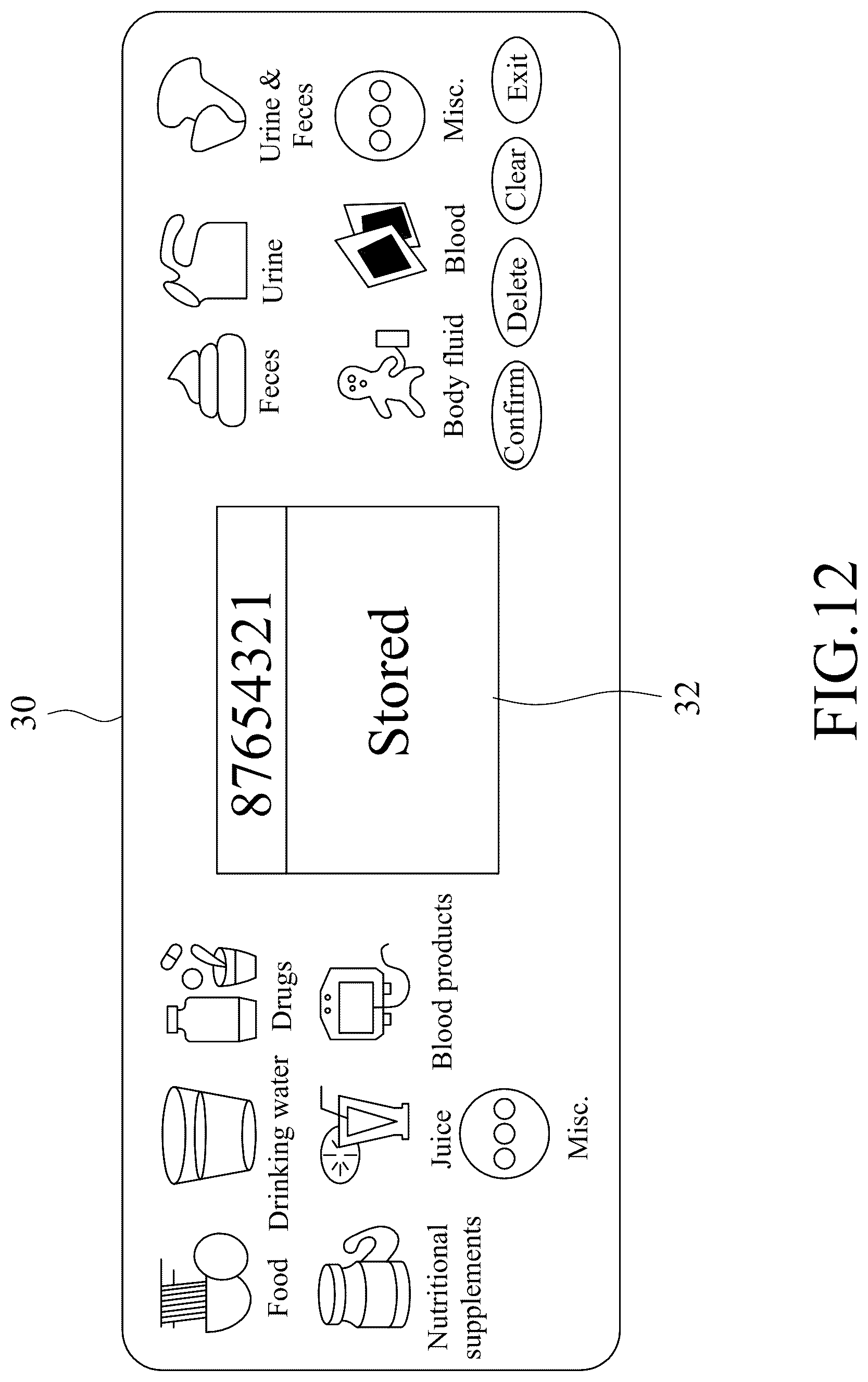 Patent US12422300 Figure 12 – Weighing system