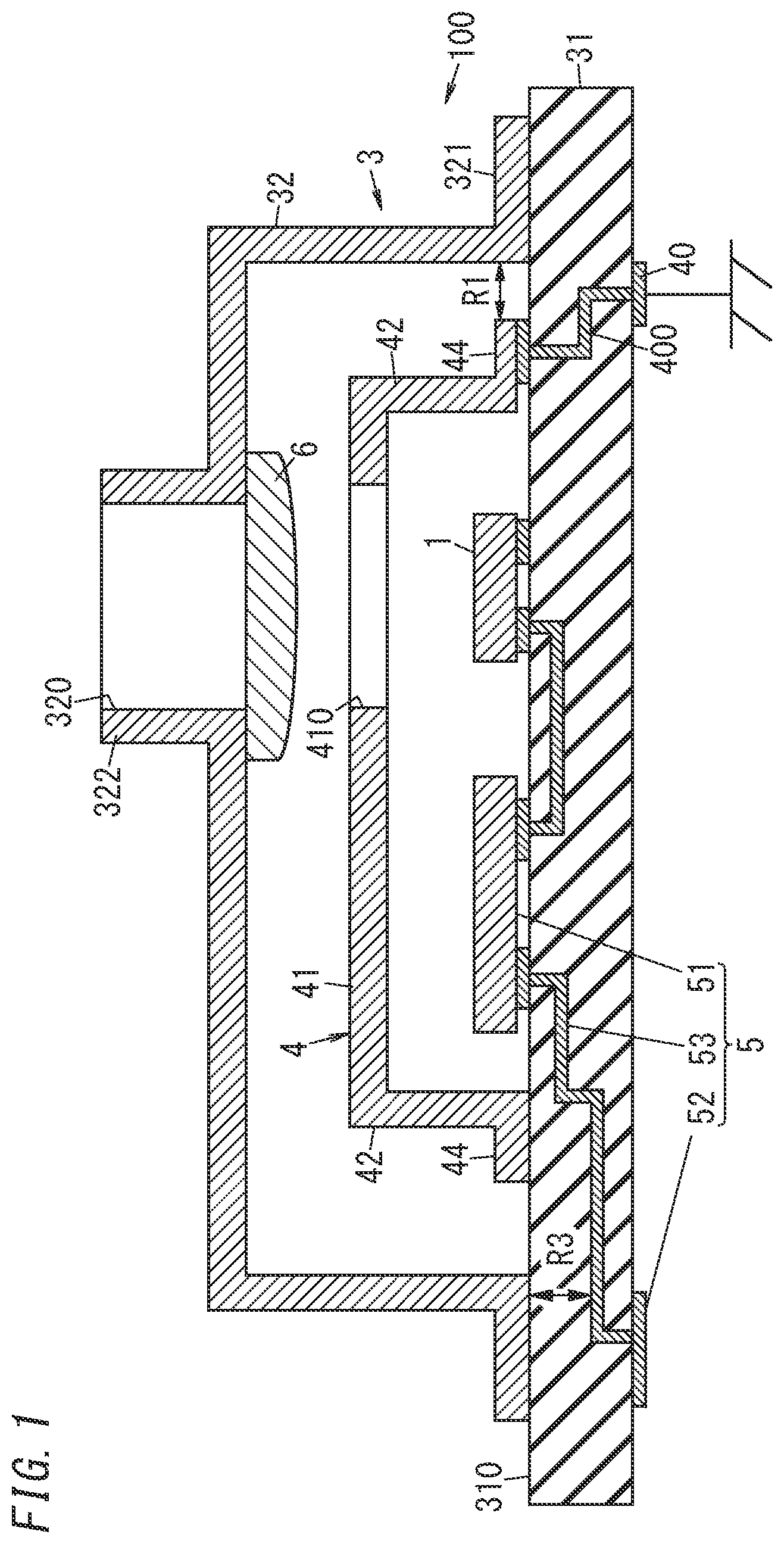 Patent US12422304 Figure 1 – Infrared sensor