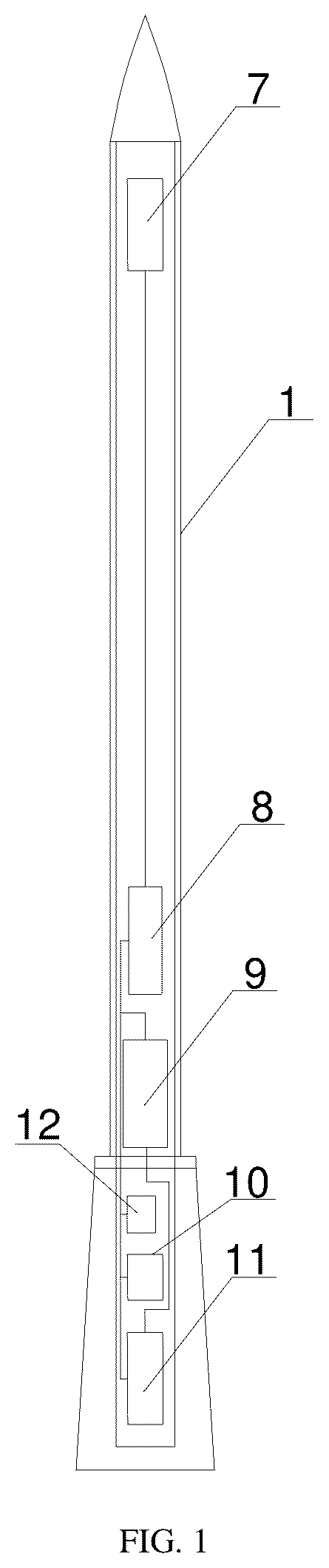 Patent US12422305 — Wireless meat temperature probe — Figure 1