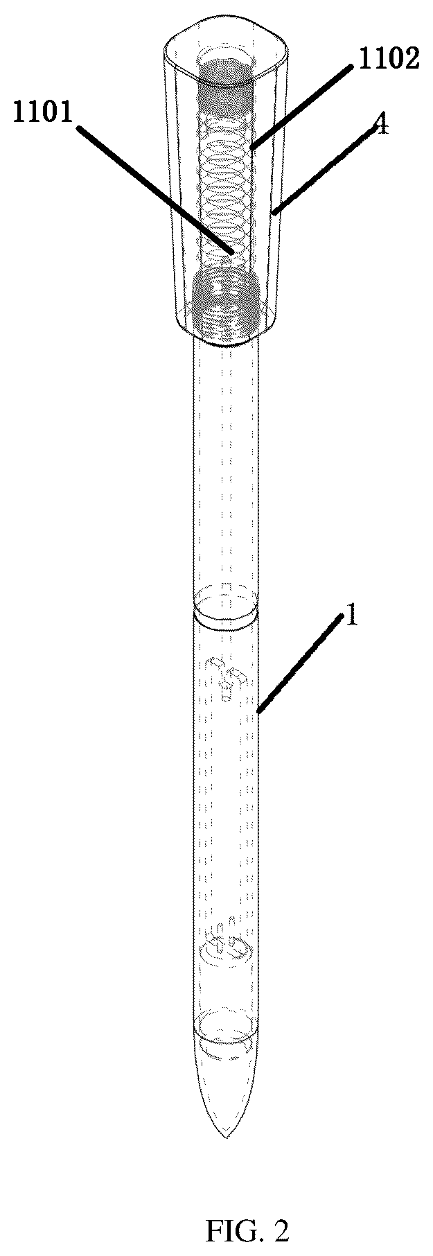Patent US12422305 Figure 2 – Wireless meat temperature probe