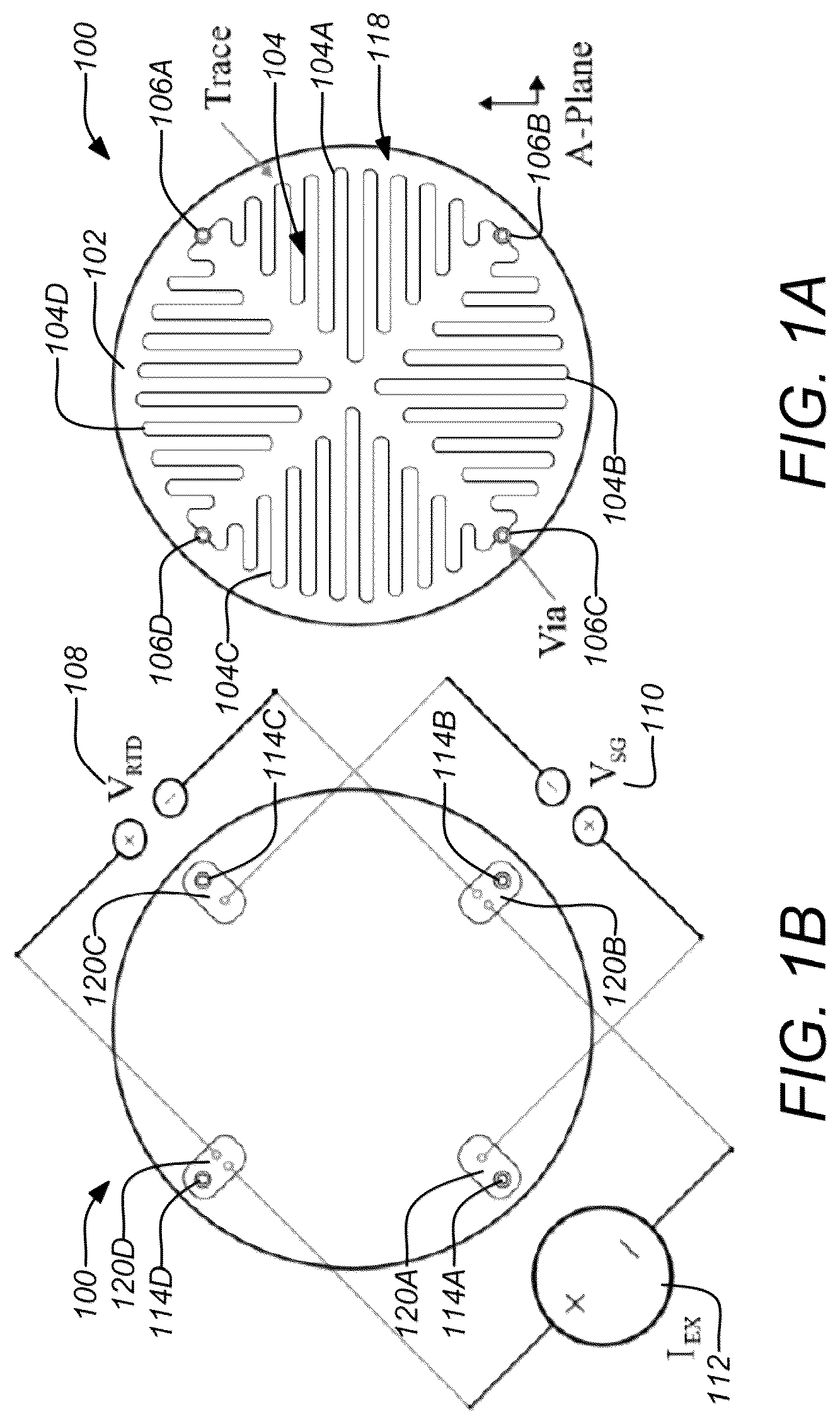 Patent US12422307 Figure 1 – MEMS thermal sensor array