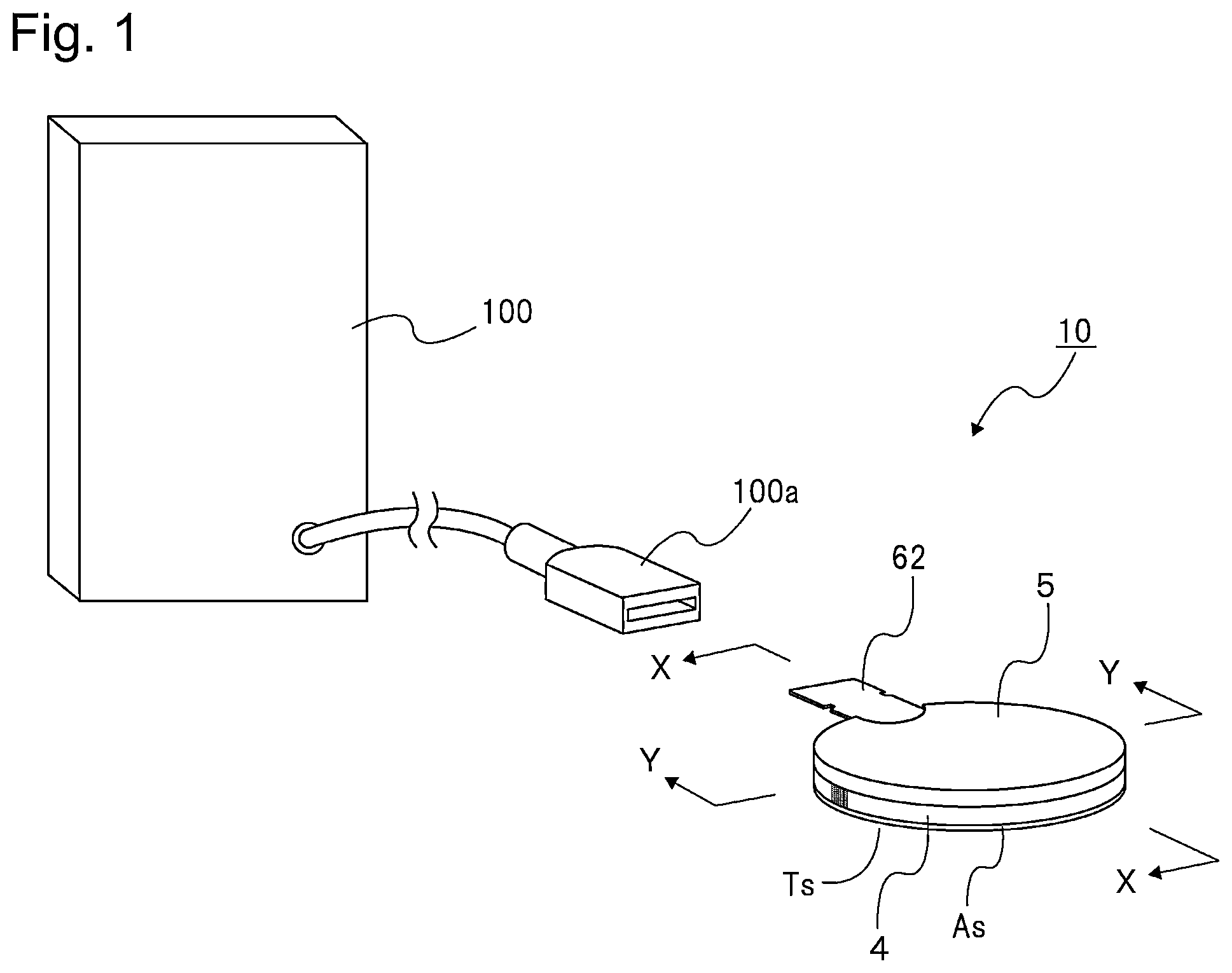 Patent US12422308 Figure 1 – Deep temperature measuring device and deep temperature measuring method