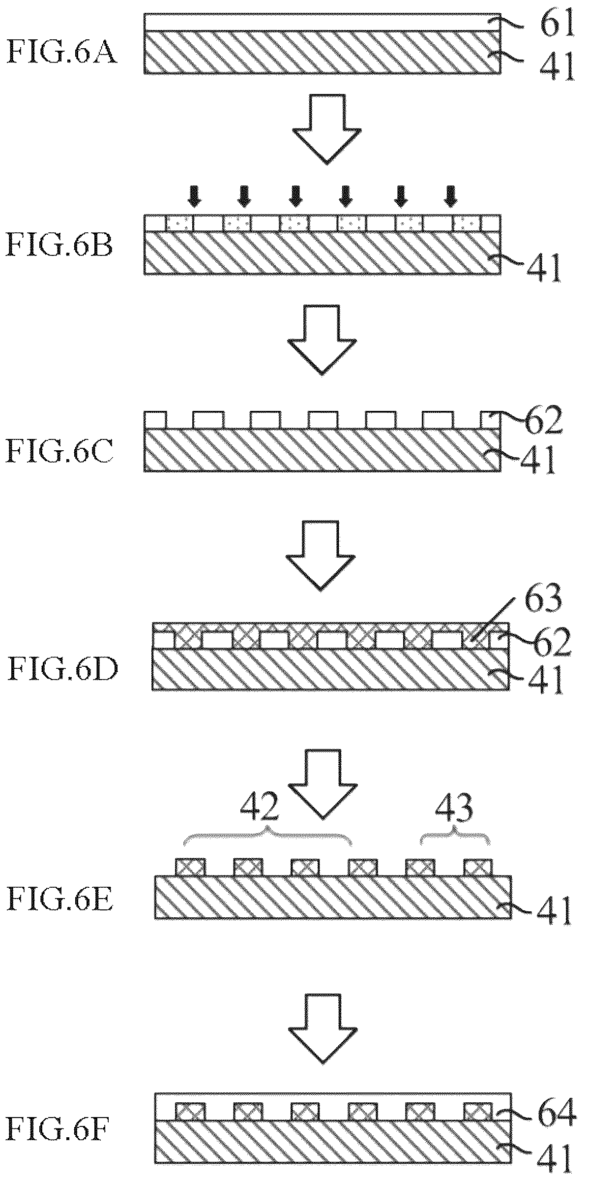 Patent US12422310 Figure 4 – Manufacturing method for a surface acoustic wave temperature sensor