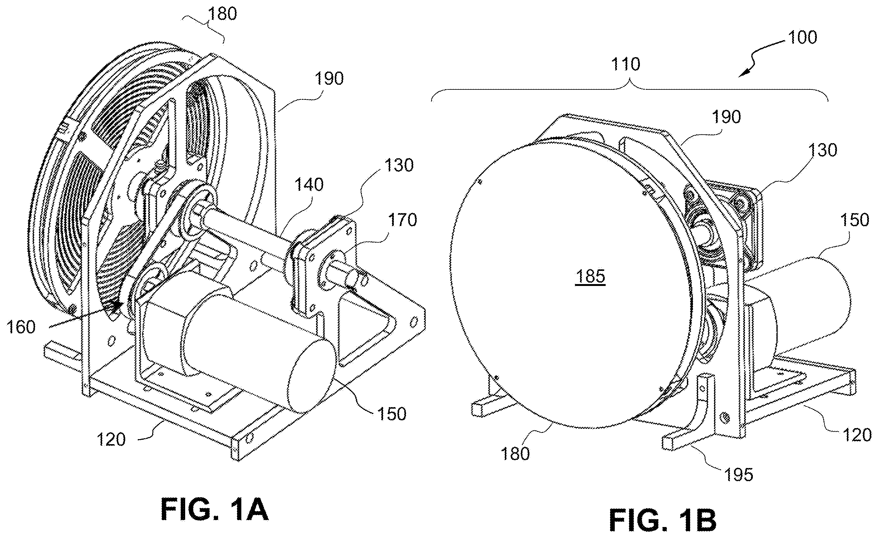 Patent US12422312 Figure 1 – Spinning flat plate calorimeter