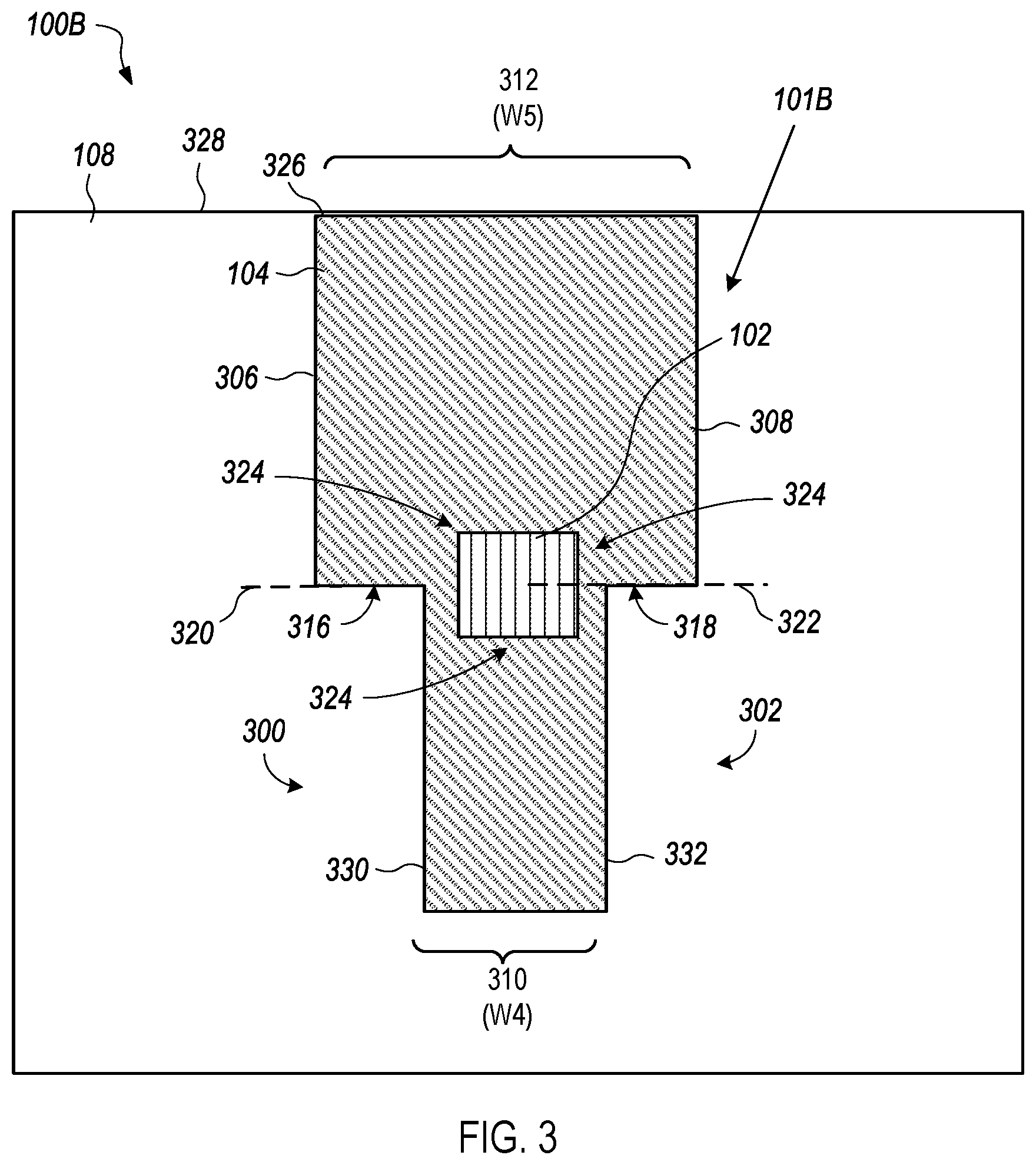 Patent US12422314 Figure 2 – Input structures that include slots that create a stress concentration region in a substrate for strain detection by a sensor