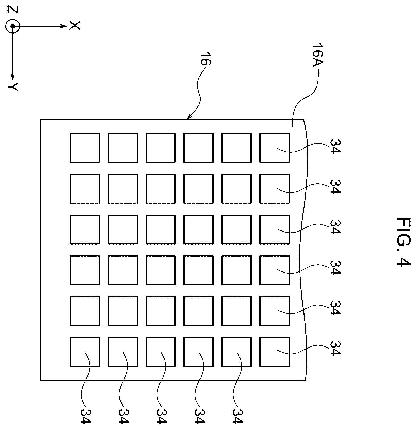 Patent US12422319 Figure 4 – Tactile sensing system