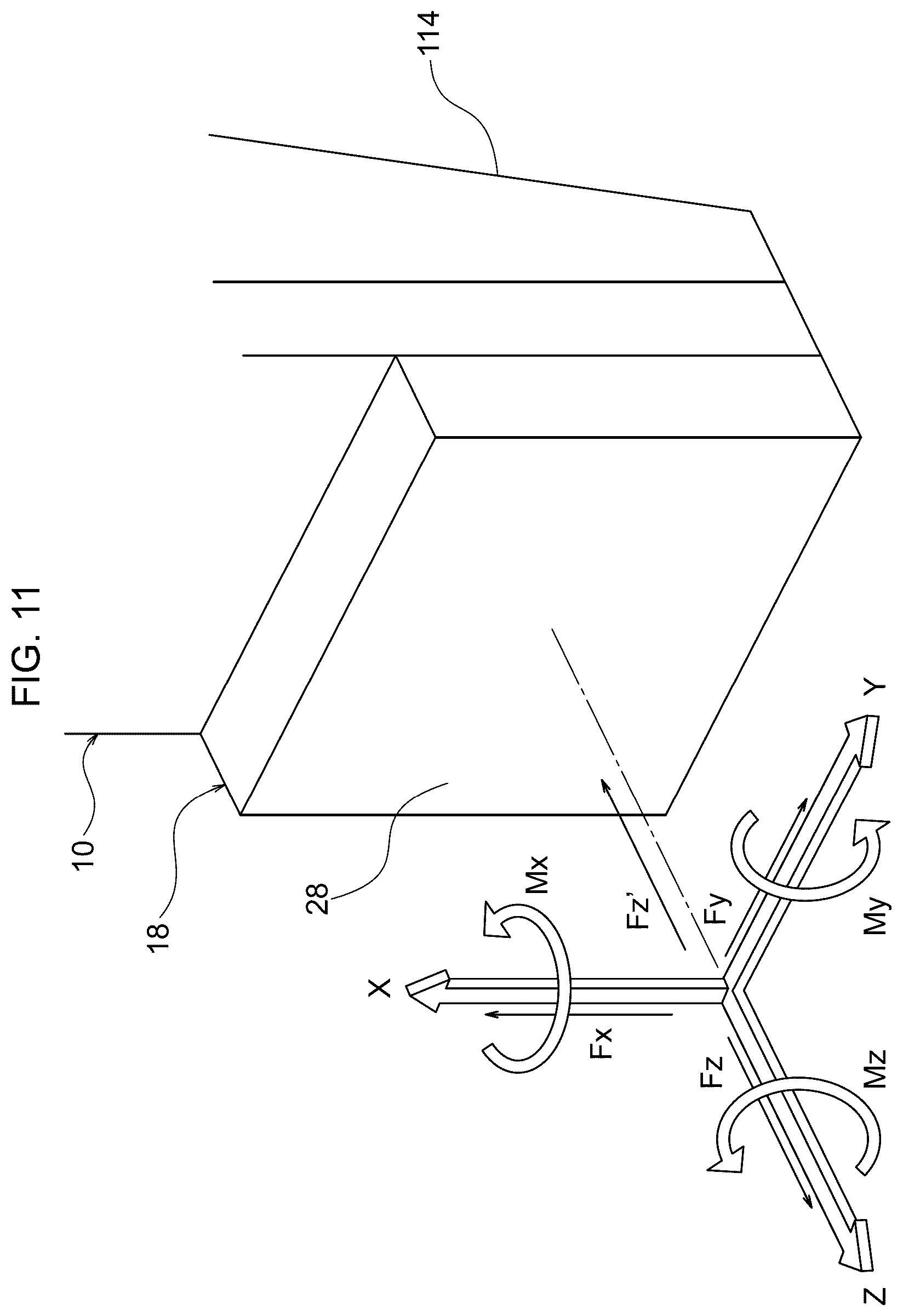 Patent US12422319 Figure 11 – Tactile sensing system