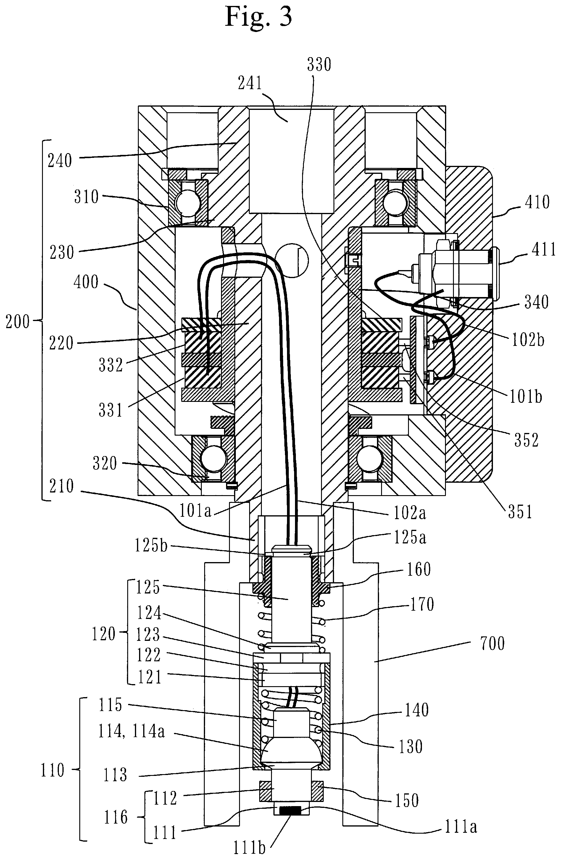 Patent US12422320 Figure 3 – Ultrasonic probe