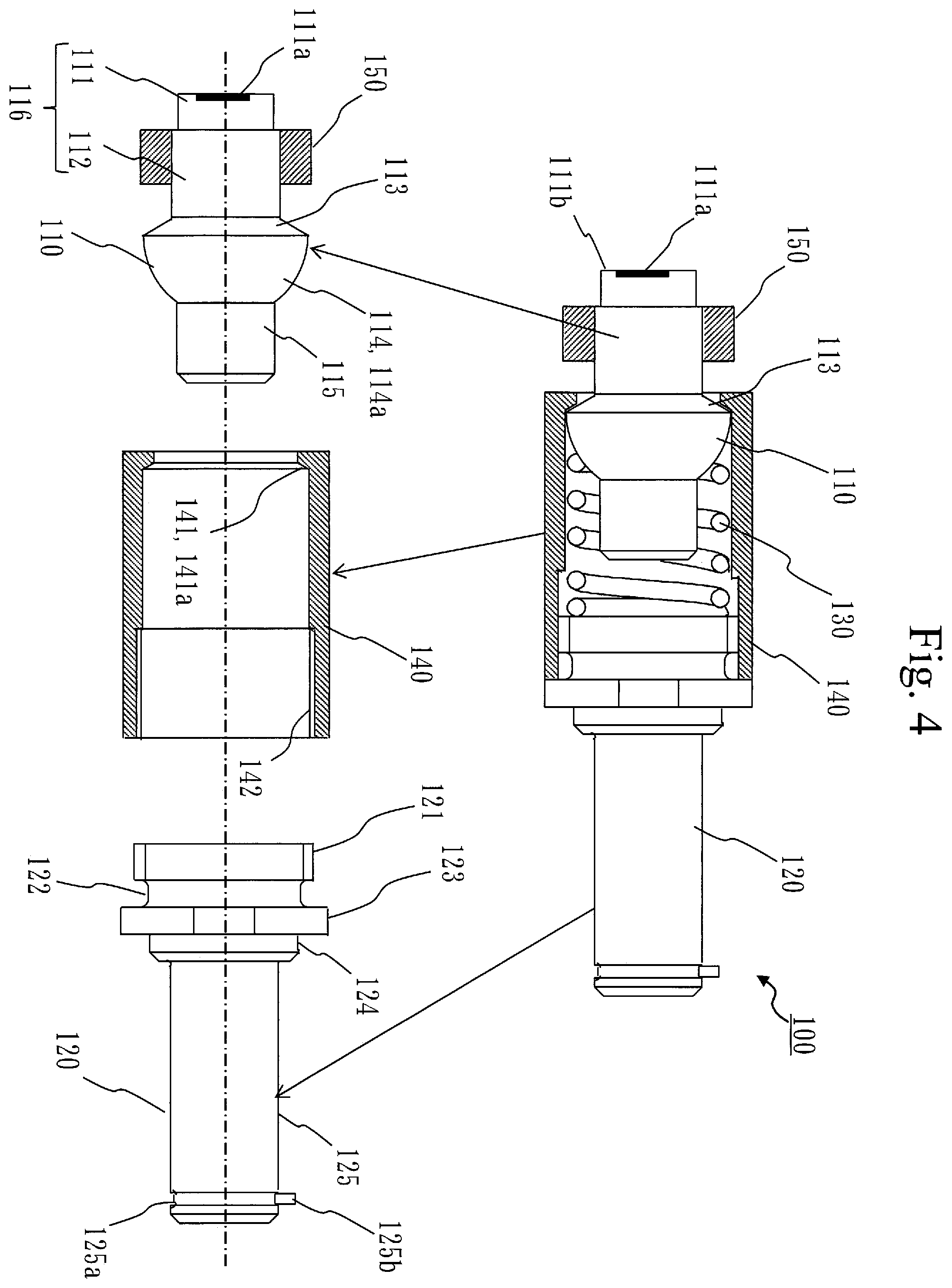 Patent US12422320 Figure 4 – Ultrasonic probe