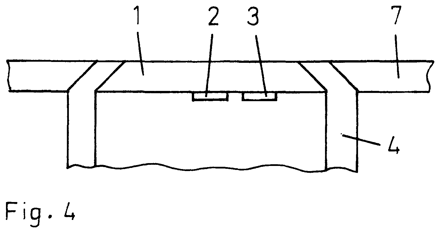 Patent US12422322 Figure 3 – Pressure sensor having a membrane having sensor chips having measuring bridges having sensor elements