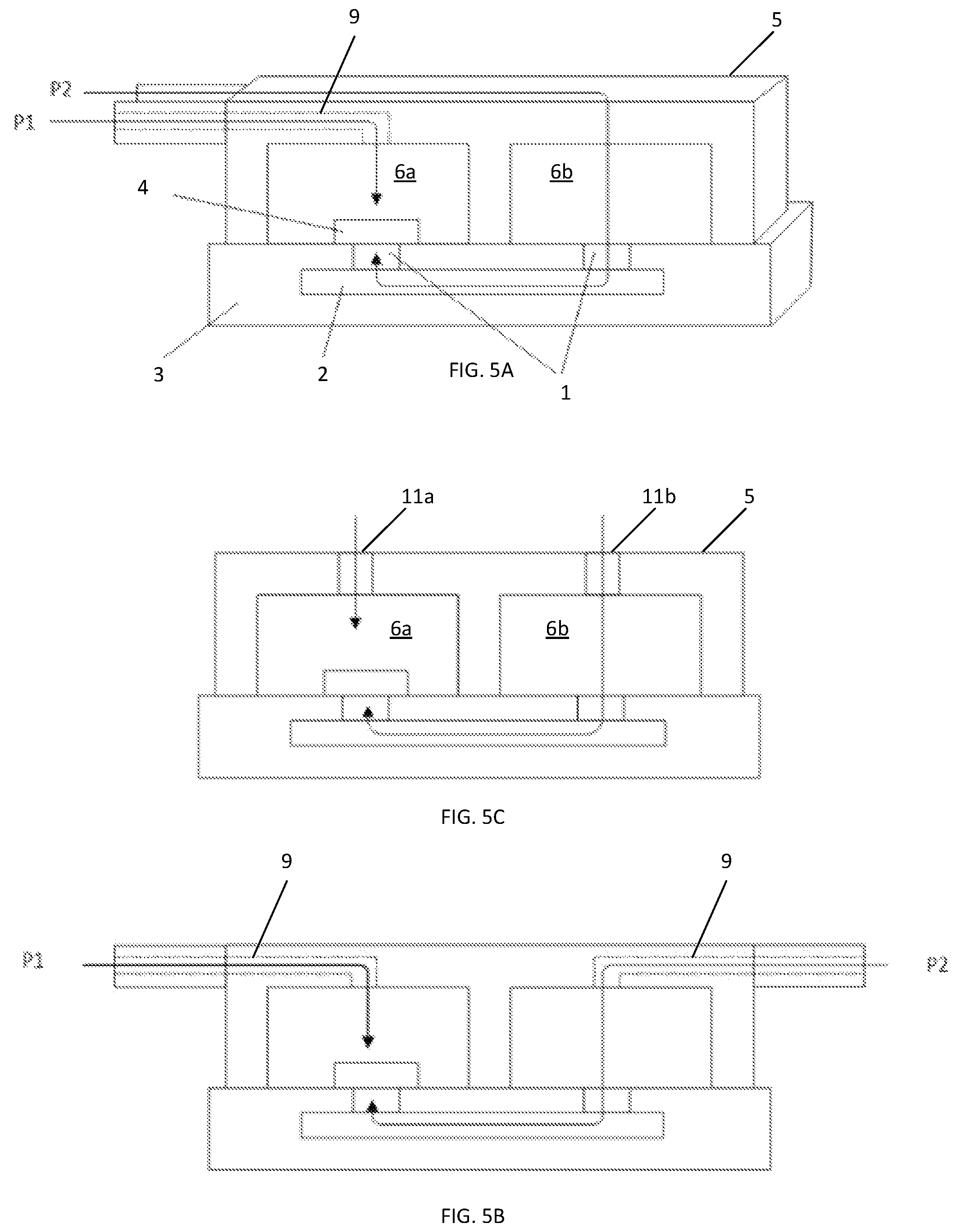 Patent US12422325 Figure 6 – Sensor package having a channel integrated within a substrate