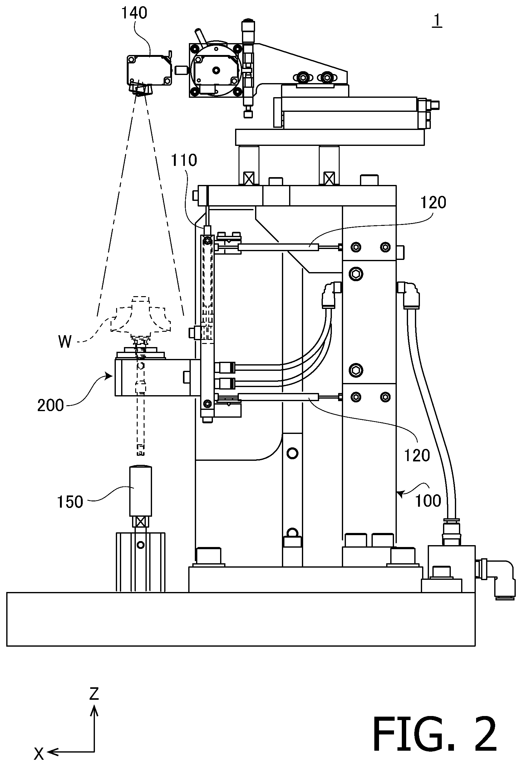 Patent US12422327 Figure 2 – Dynamic balance testing device