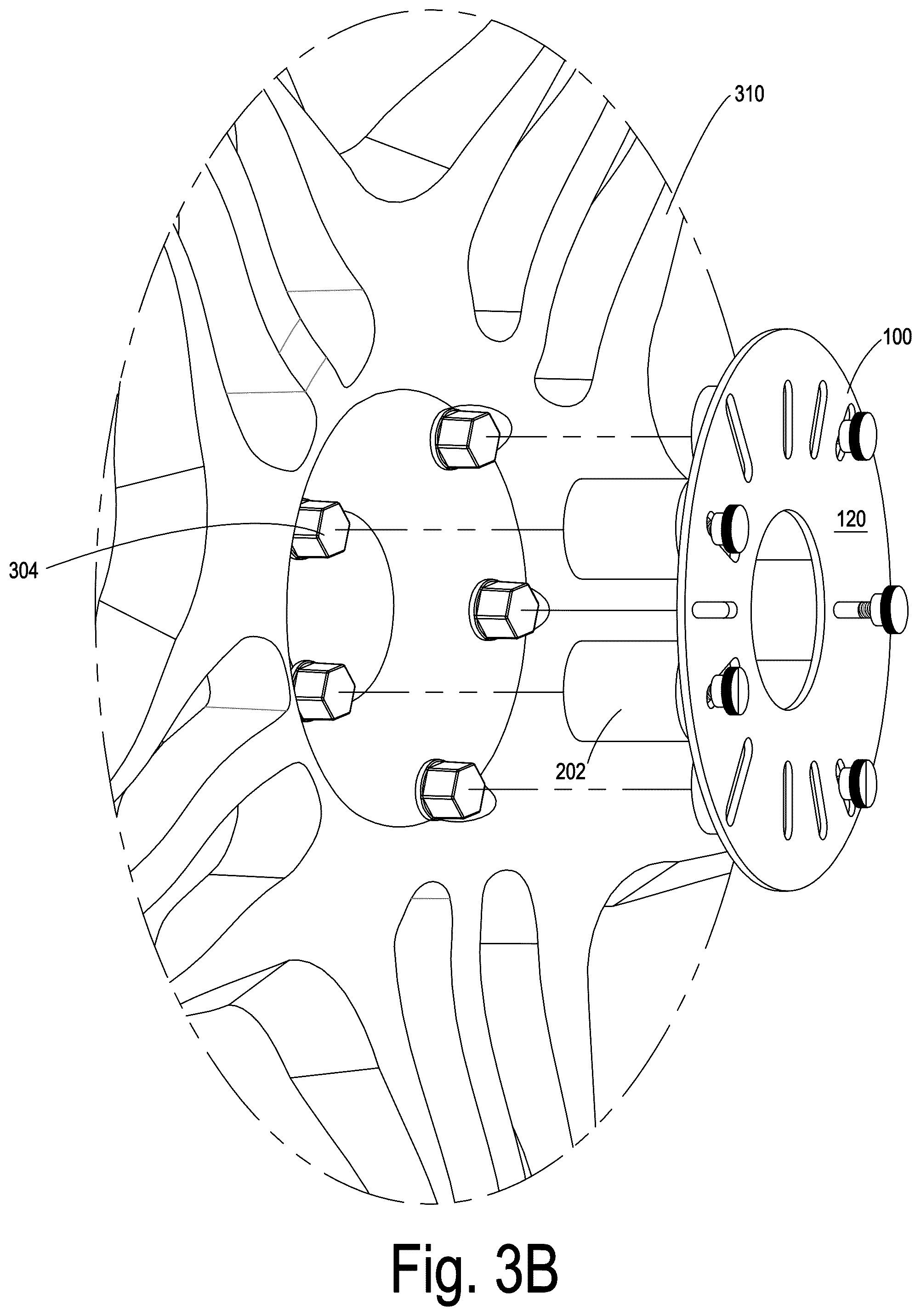 Patent US12422328 Figure 11 – Apparatus and method for measuring imbalance forces of a tire/hub assembly of a vehicle during motion of the vehicle