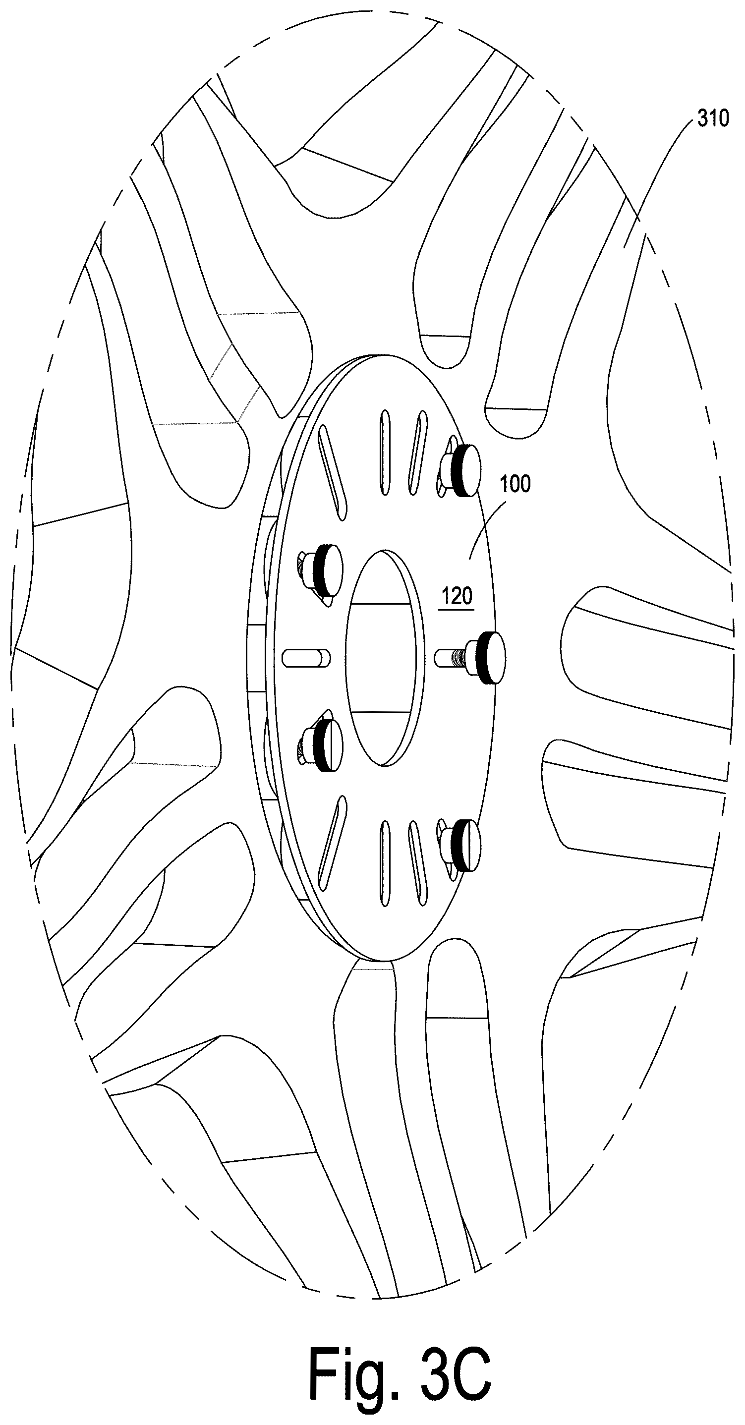 Patent US12422328 Figure 12 – Apparatus and method for measuring imbalance forces of a tire/hub assembly of a vehicle during motion of the vehicle
